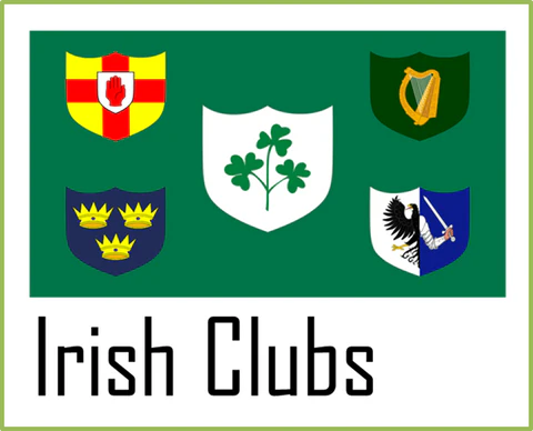 Old Irish Club Rugby Shirts