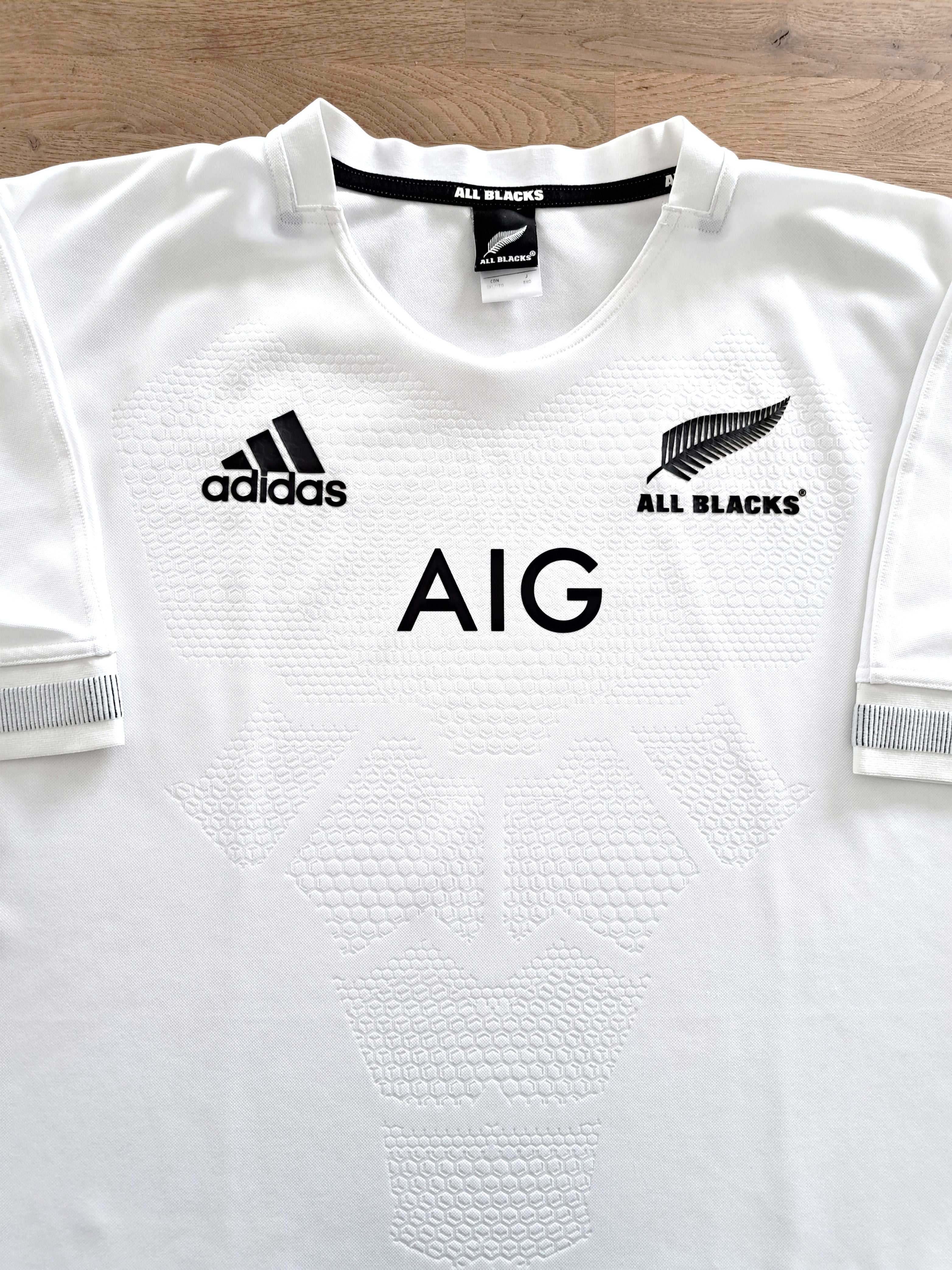2019 New Zealand Away Rugby Shirt