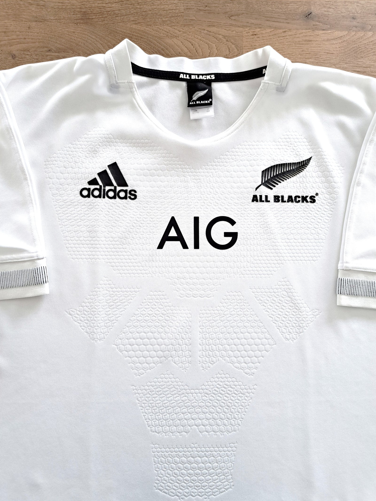 2019 New Zealand Away Rugby Shirt