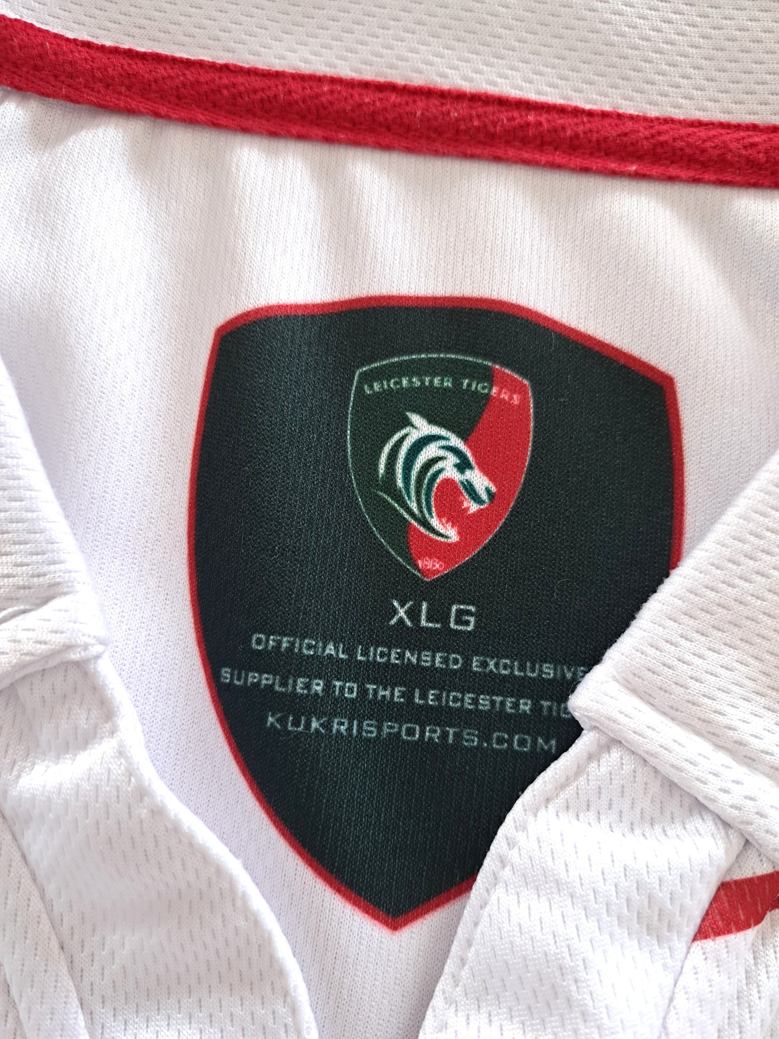 2017/18 Leicester Tigers Away Pro-Fit Rugby Shirt (XL)