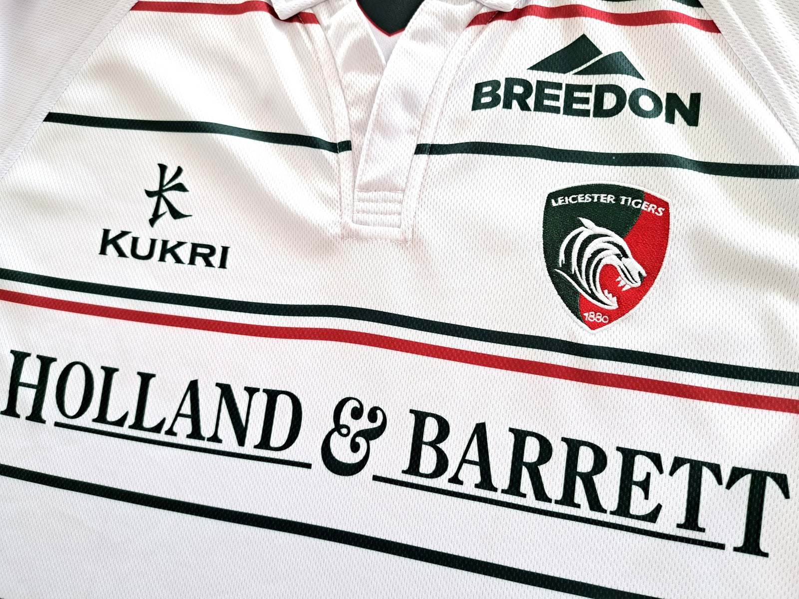 2017/18 Leicester Tigers Away Pro-Fit Rugby Shirt (XL)