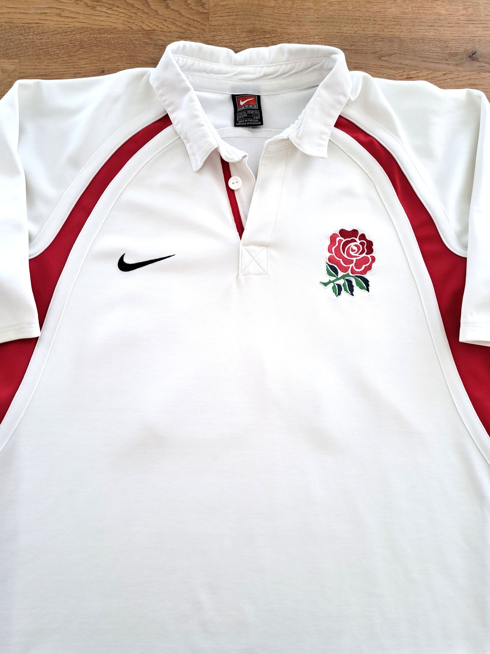 2001/02 England Home Player Issue Rugby Shirt #18 (XXL)