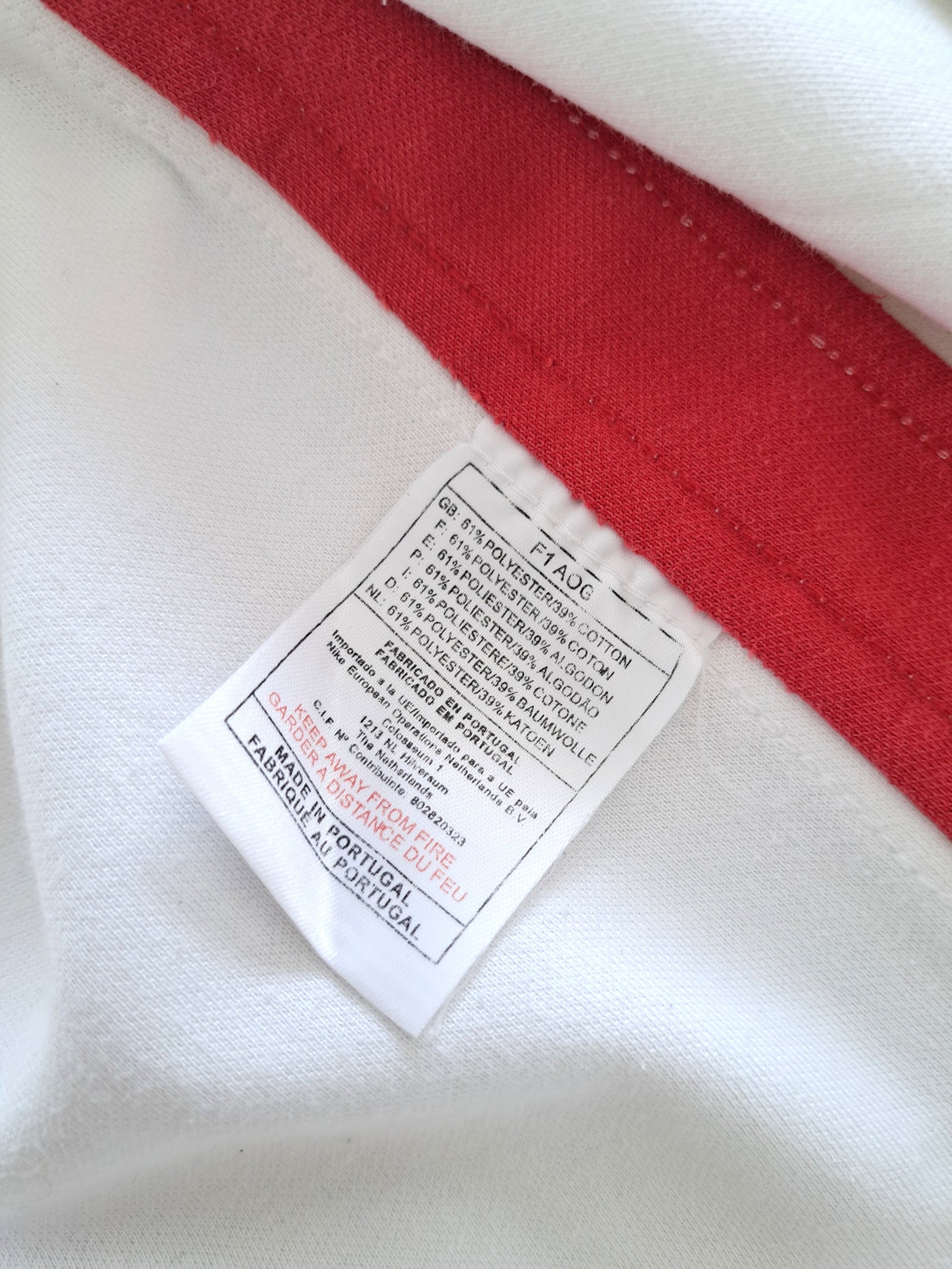 2001/02 England Home Player Issue Rugby Shirt #18 (XXL)