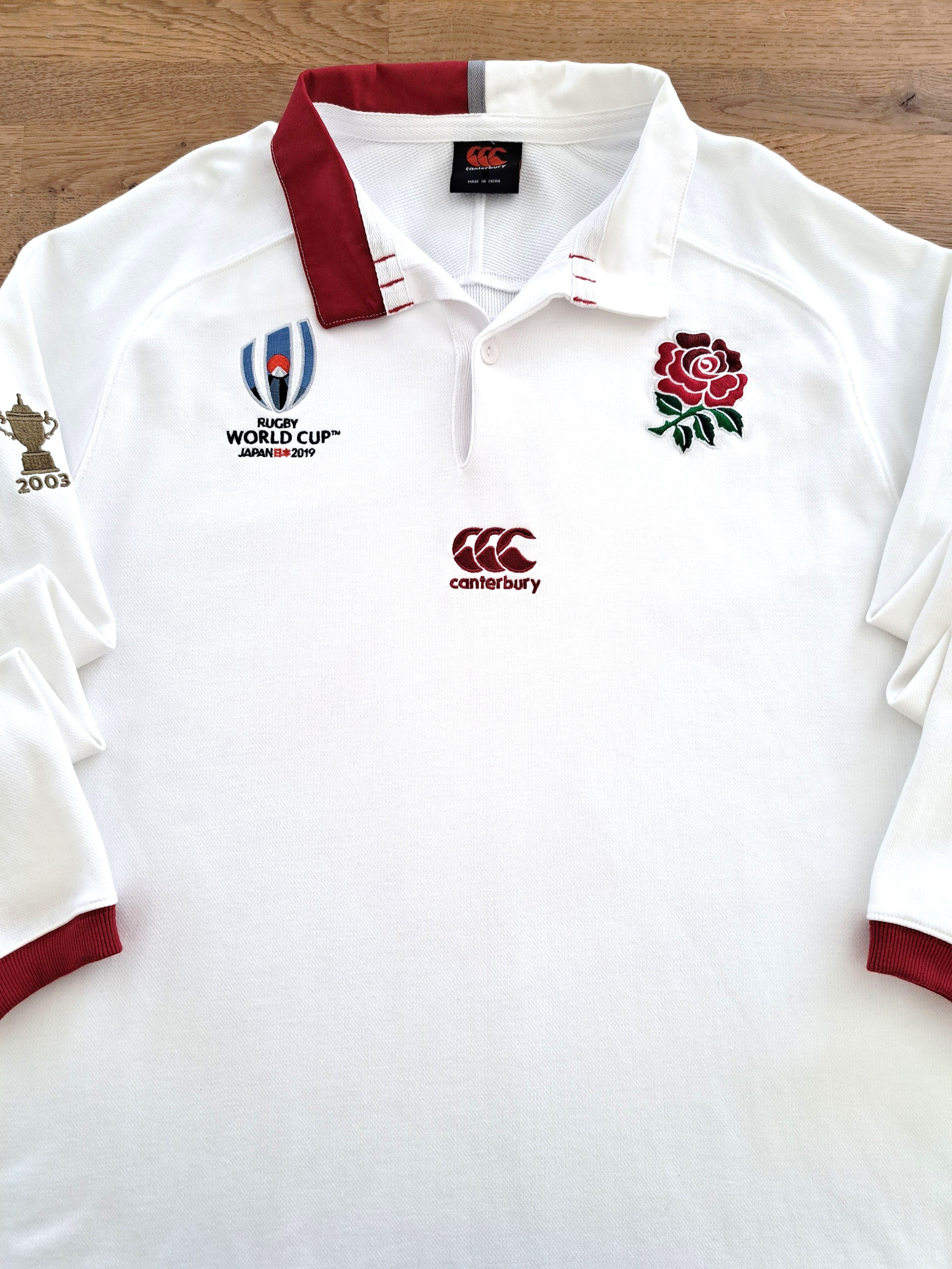 2019 England Home World Cup Rugby Shirt. (S)