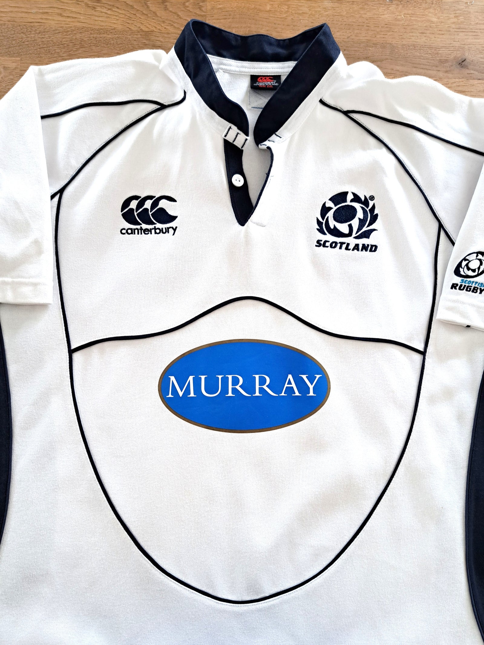 2007/08 Scotland Away Rugby Shirt