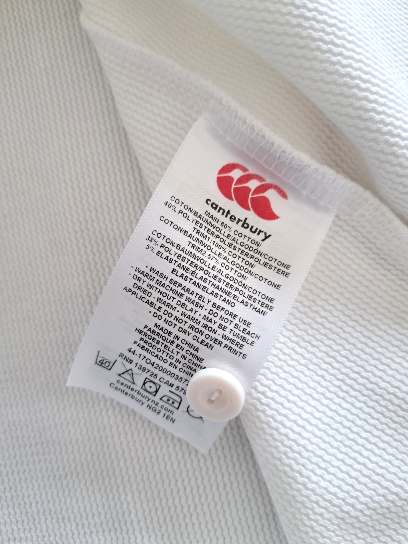2019 England Home World Cup Rugby Shirt. (S)