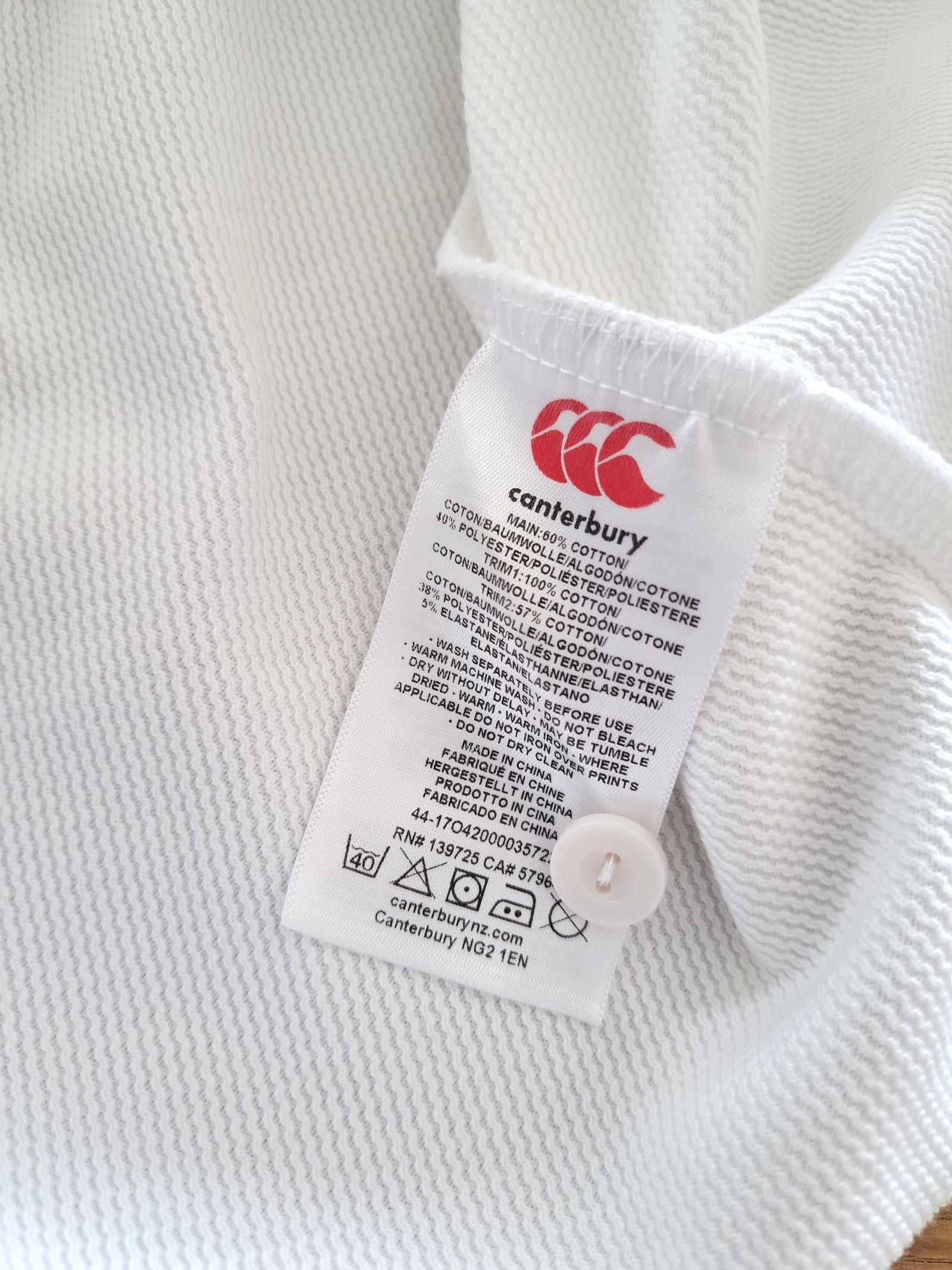 2019 England Home World Cup Rugby Shirt (M)