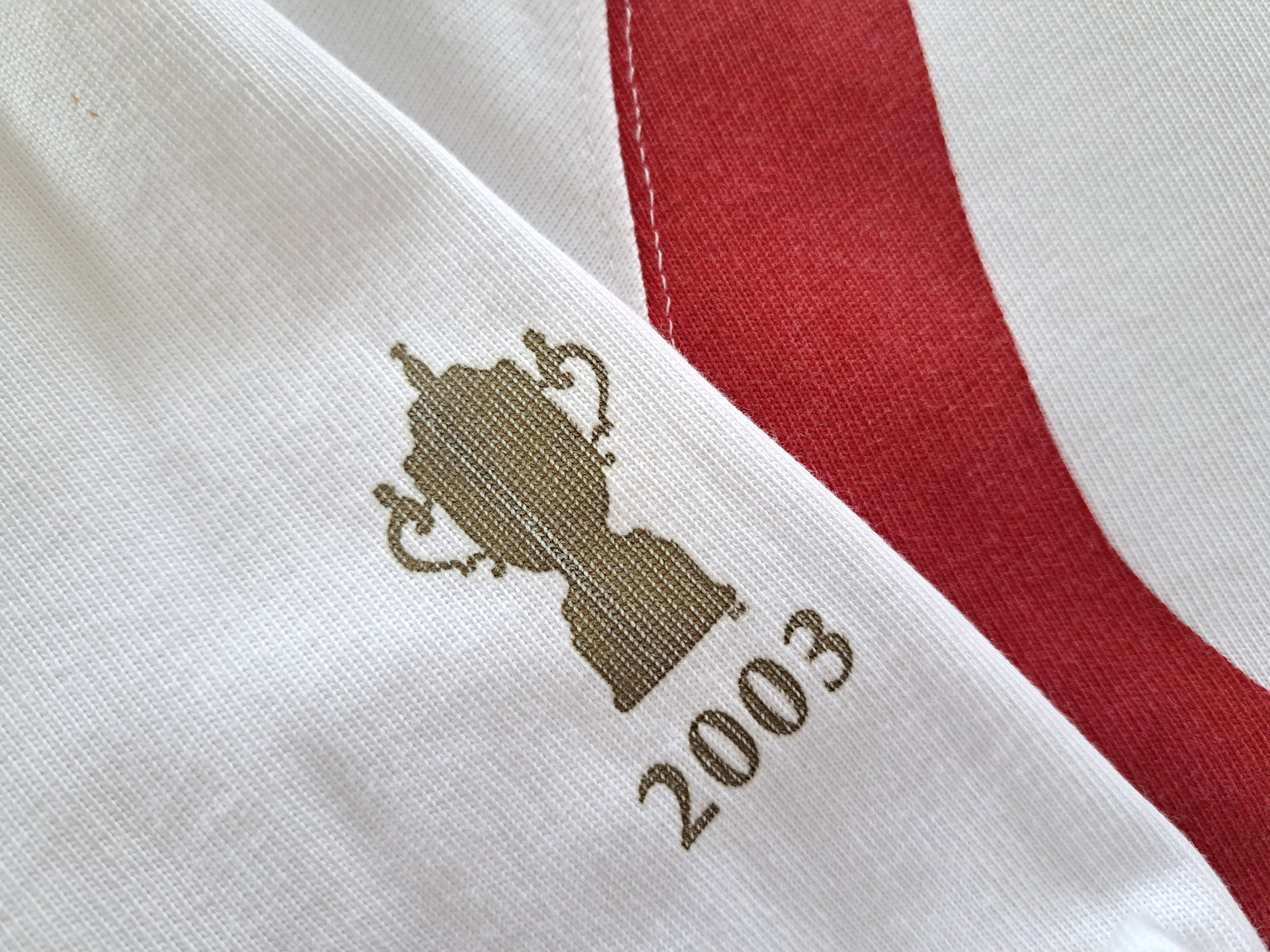2007 England Home World Cup Rugby Shirt. (XXL)