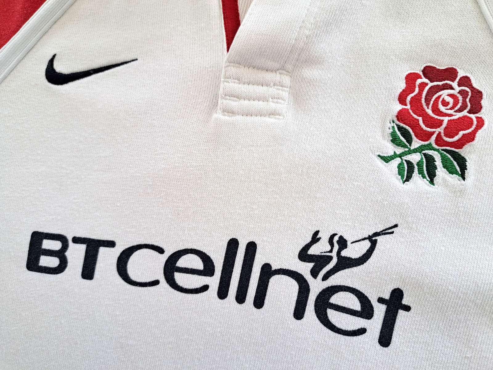 2001/02 England Home Rugby Shirt. (Kids)