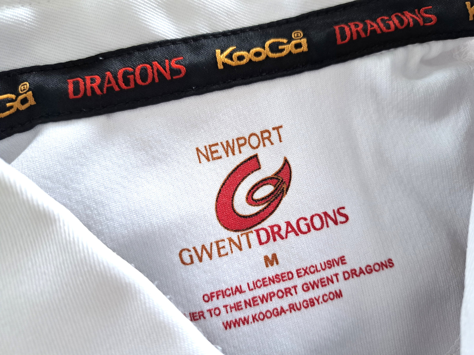 2005/06 Newport Gwent Dragons Away Rugby Shirt (M)