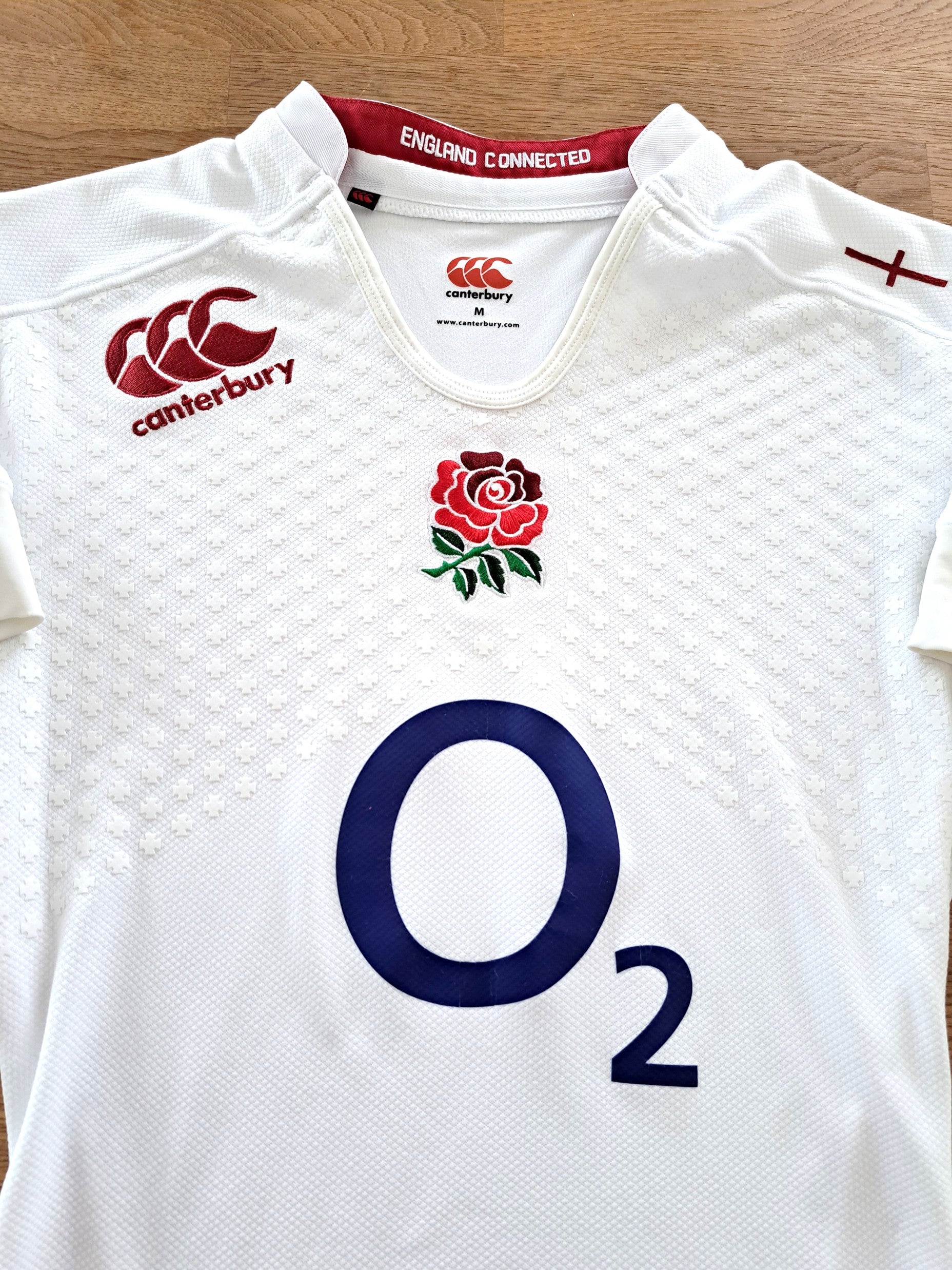 2014/15 England Home Player Issue Rugby Shirt (M)