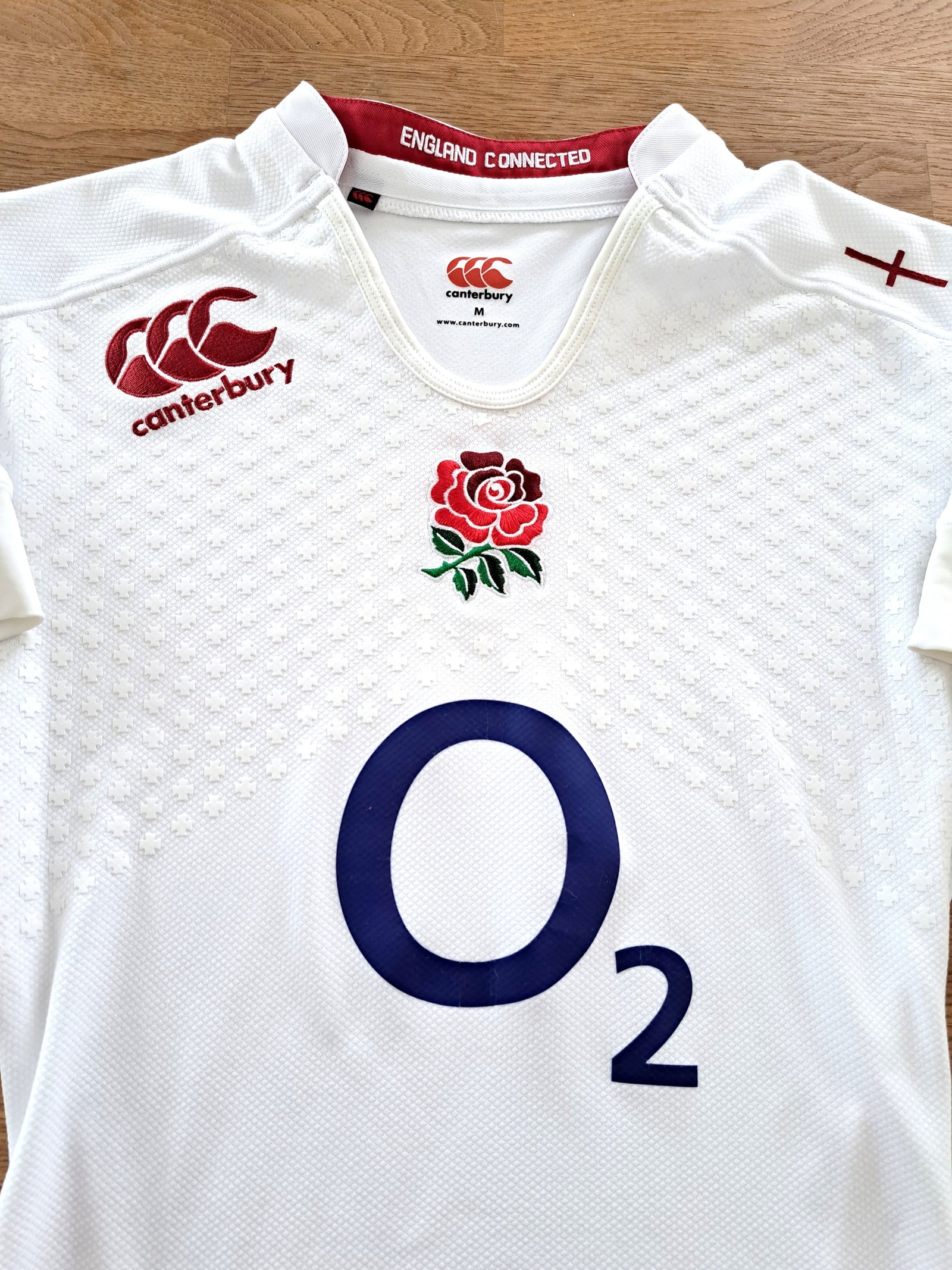 2014/15 England Home Player Issue Rugby Shirt (M)