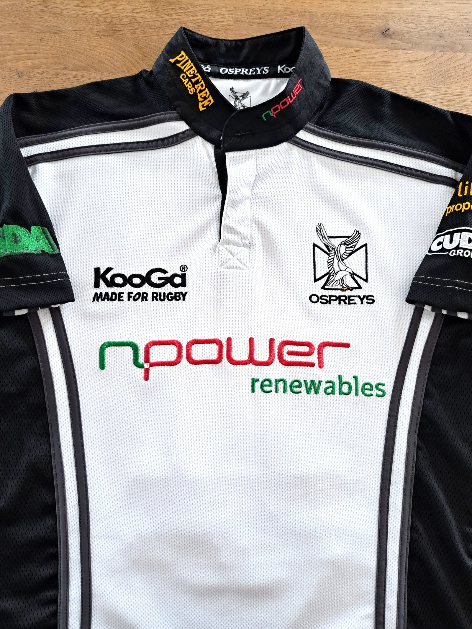 2005/06 Ospreys Away Rugby Shirt