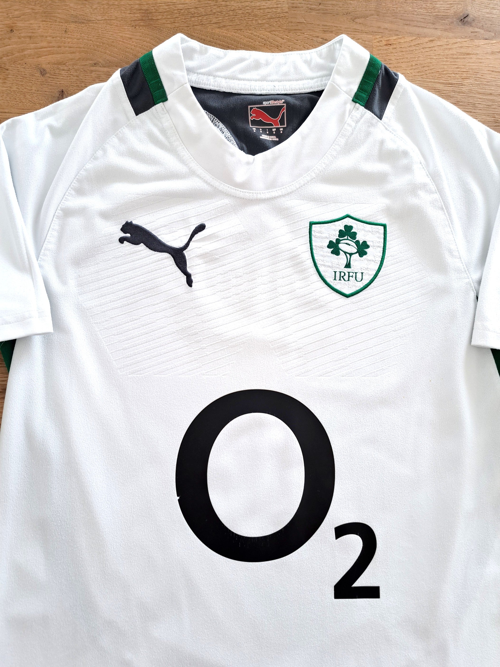 MAILLOT DE RUGBY vintage Coupe du Monde 2011 Canterbury Vert Taille M EUR 29,99 - FR