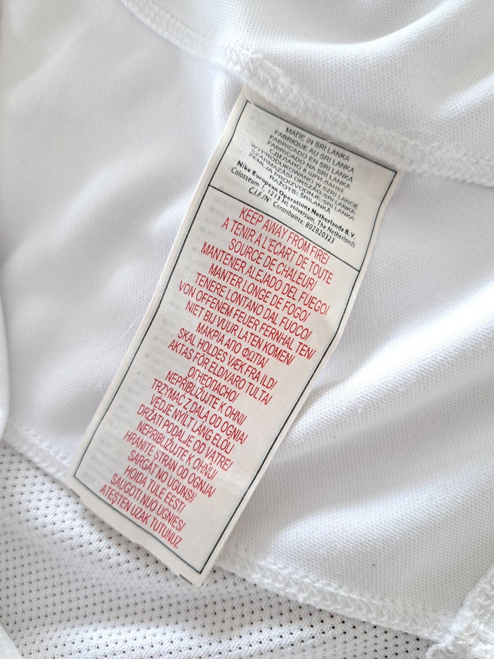 2005/06 England Home Pro-Fit Rugby Shirt (M)