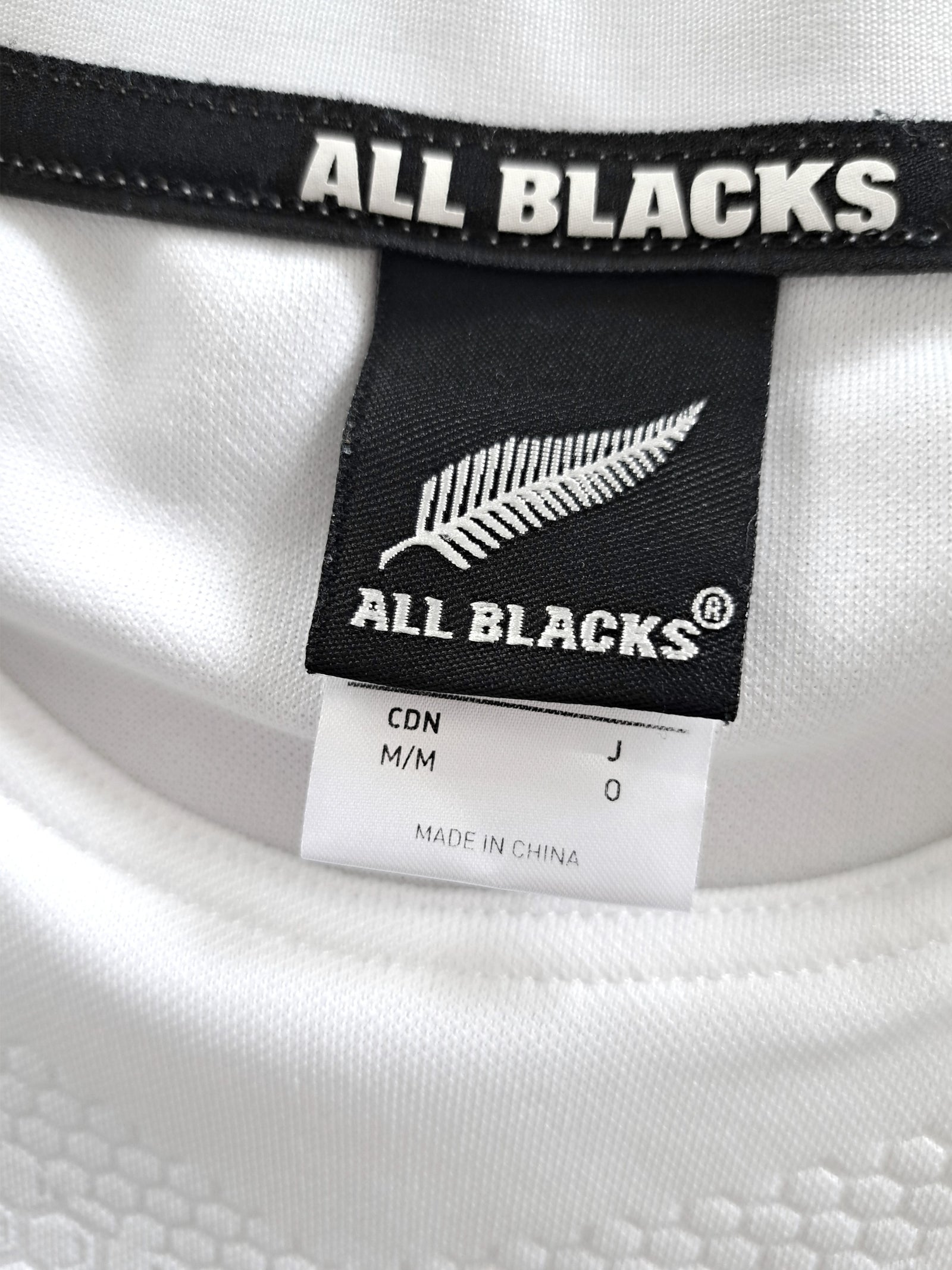 2019 New Zealand Away Rugby Shirt (M)