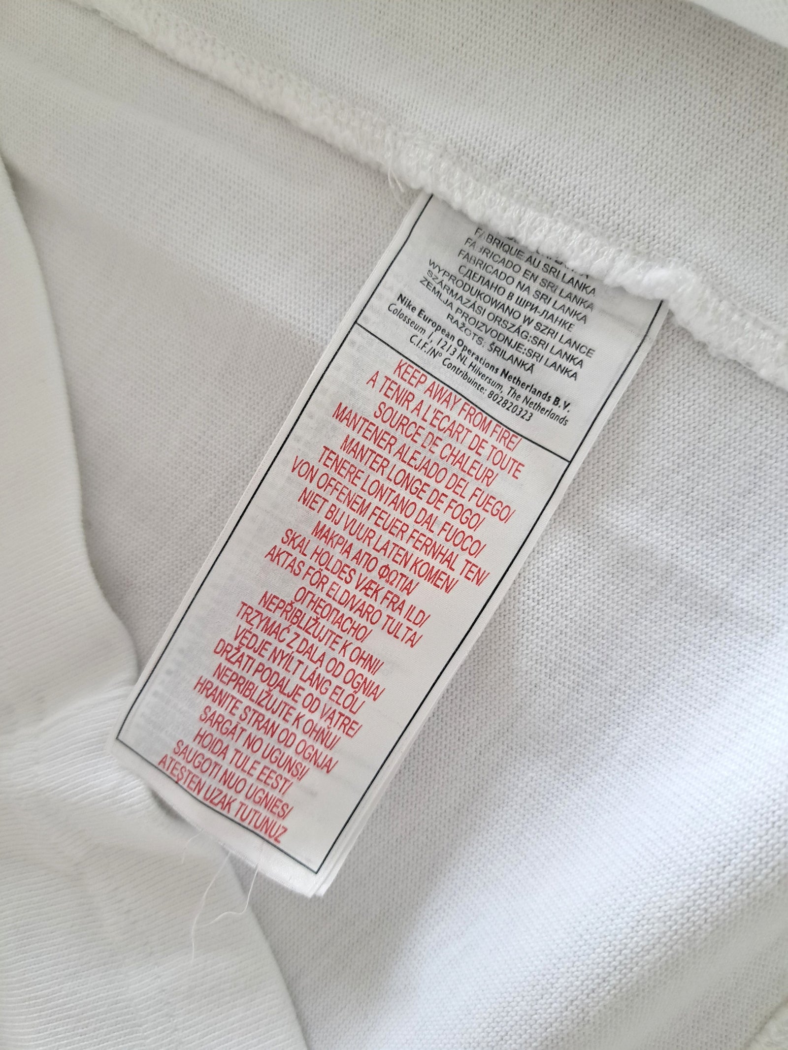 2003 England Home 'World Cup Champions' Rugby Shirt. (XL)