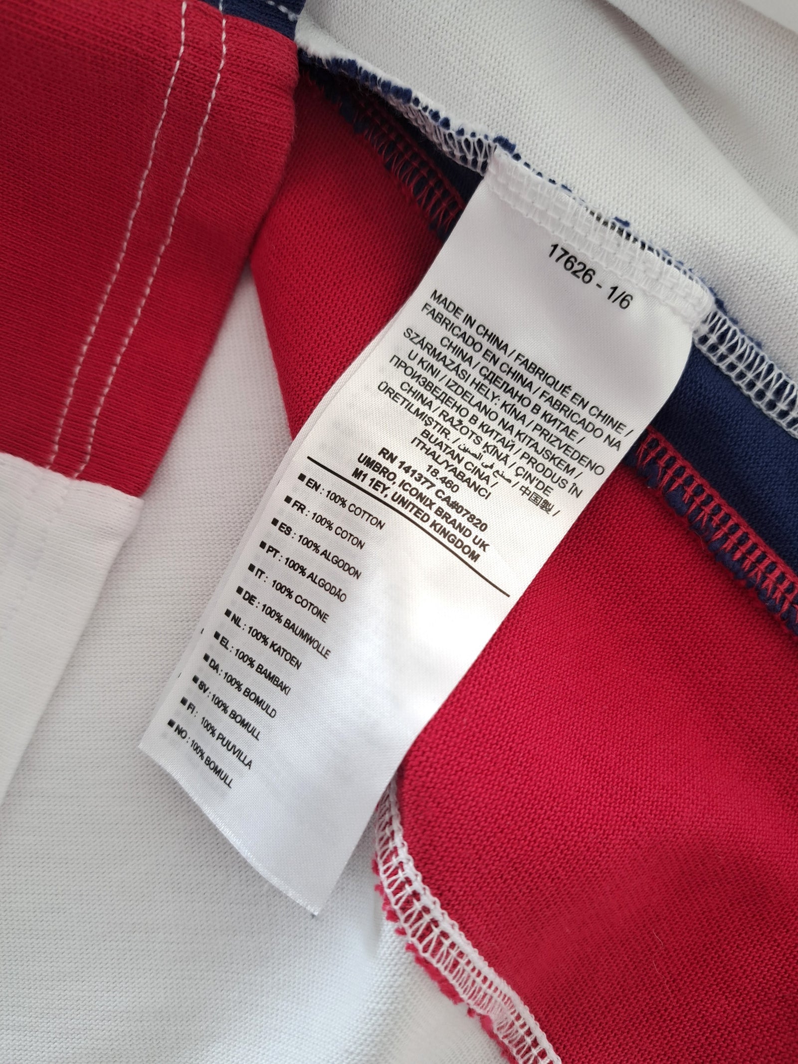 2021/22 England Home Rugby Shirt. (L)
