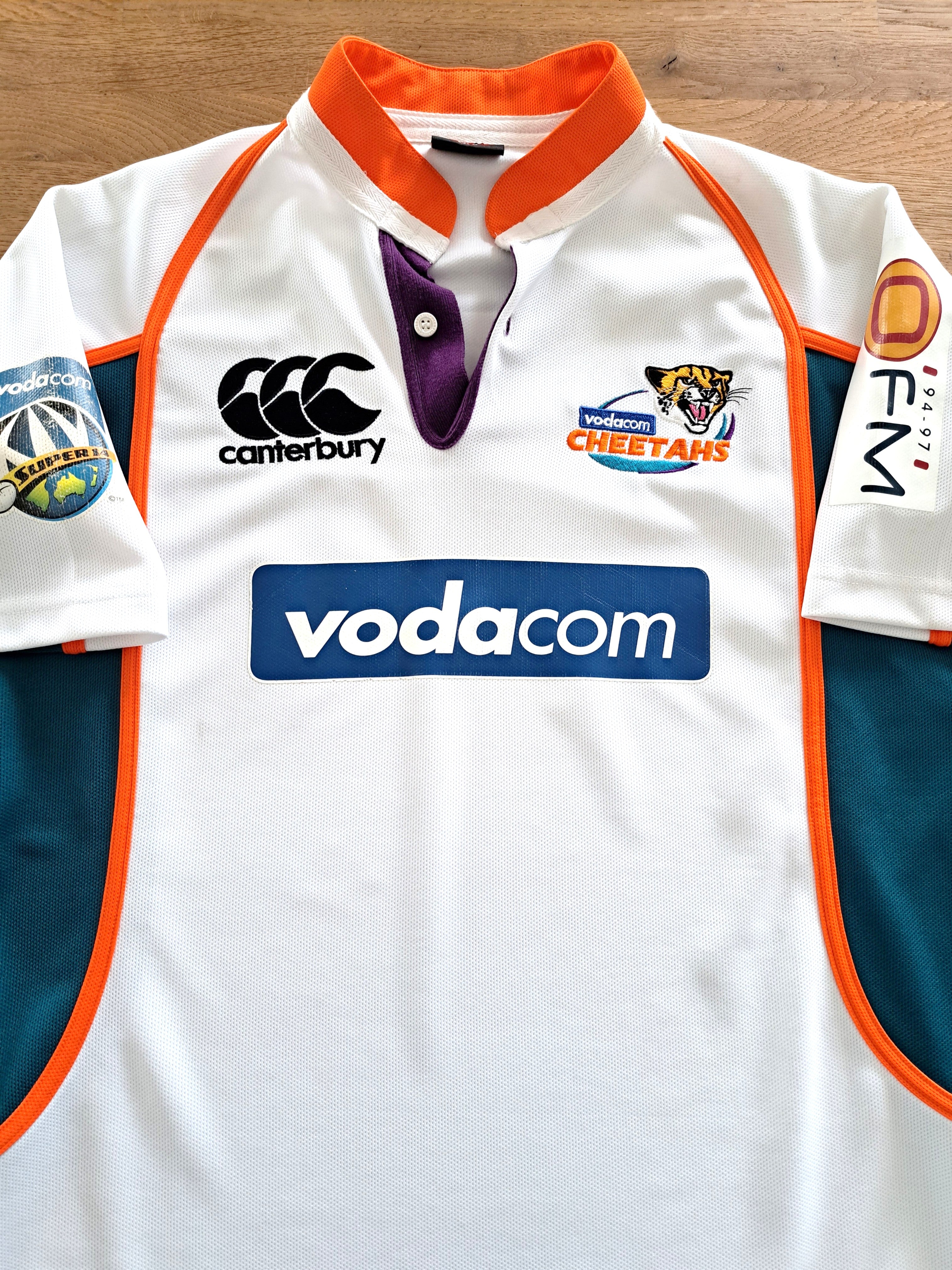 2008 Cheetahs Home Super14 Rugby Shirt (M)