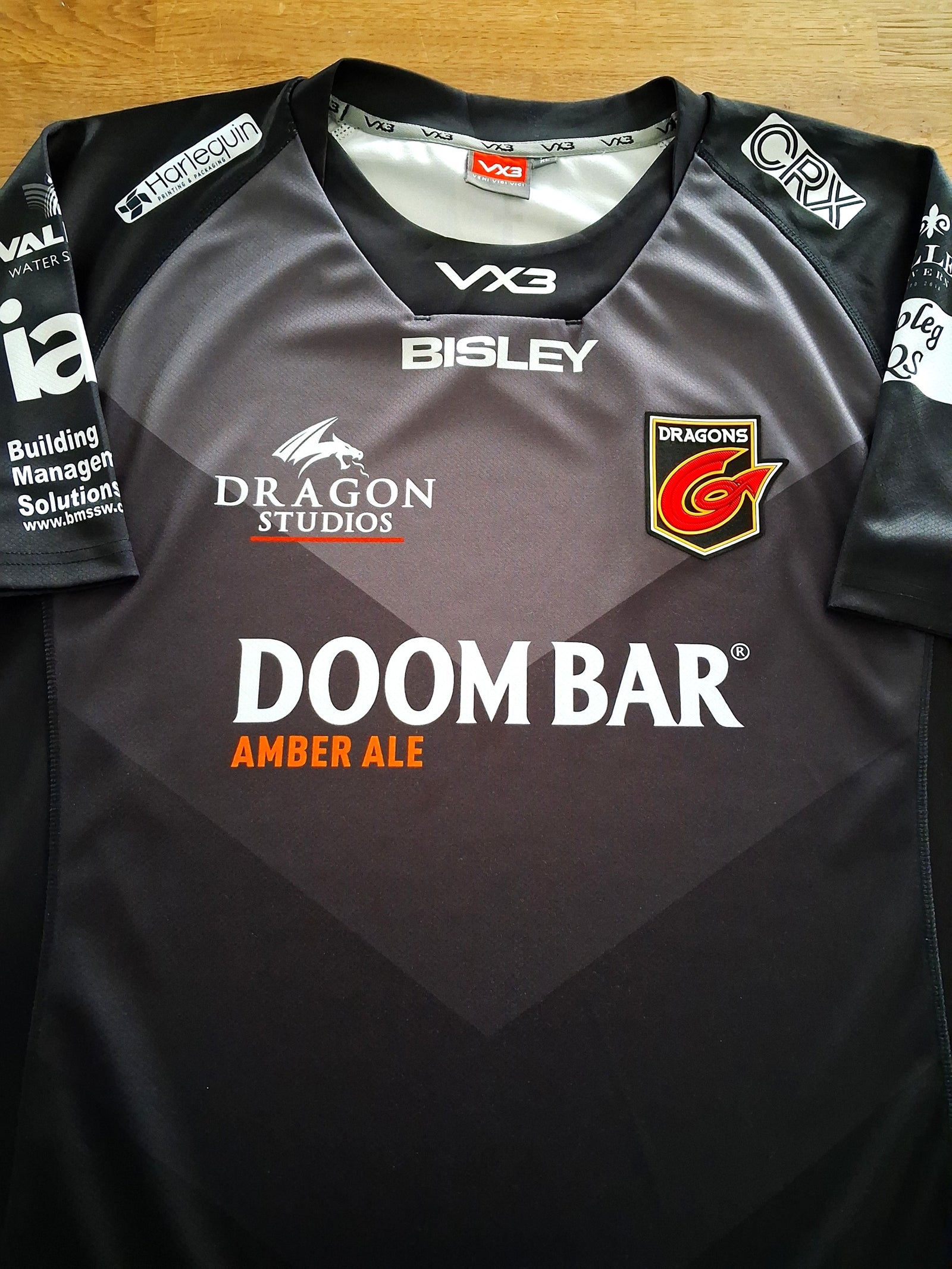 2020/21 Dragons Home Rugby Shirt