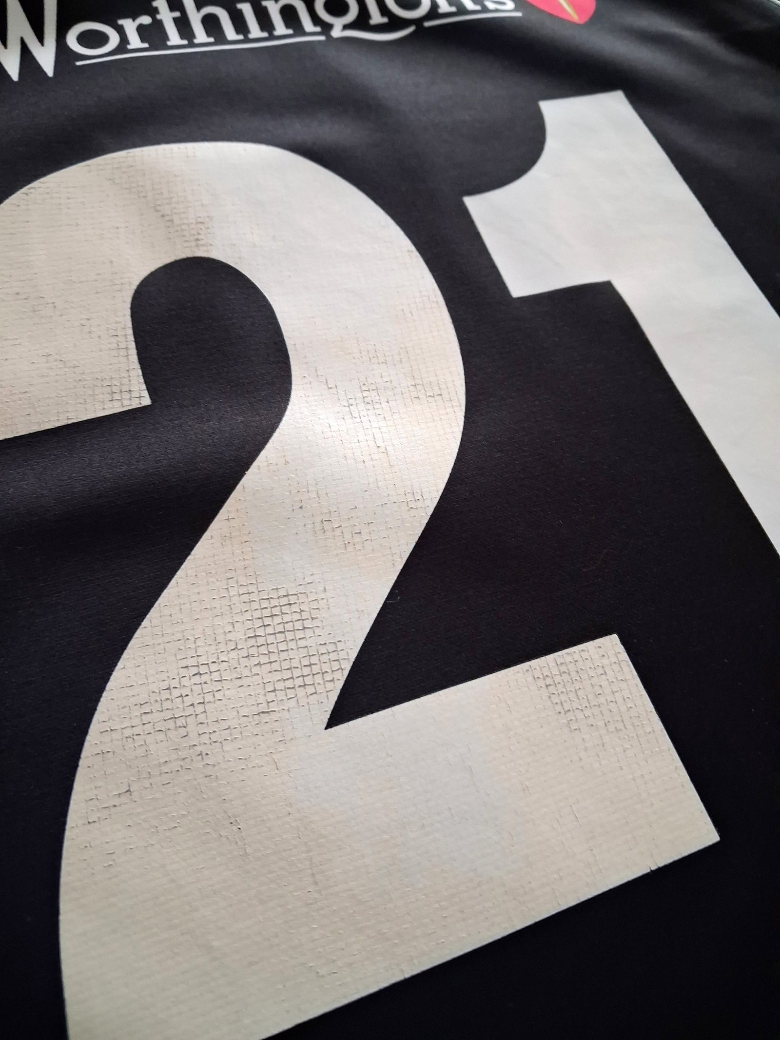 2009/10 Pontypridd Home Premiership Player Issue Rugby Shirt #21 (XXL)