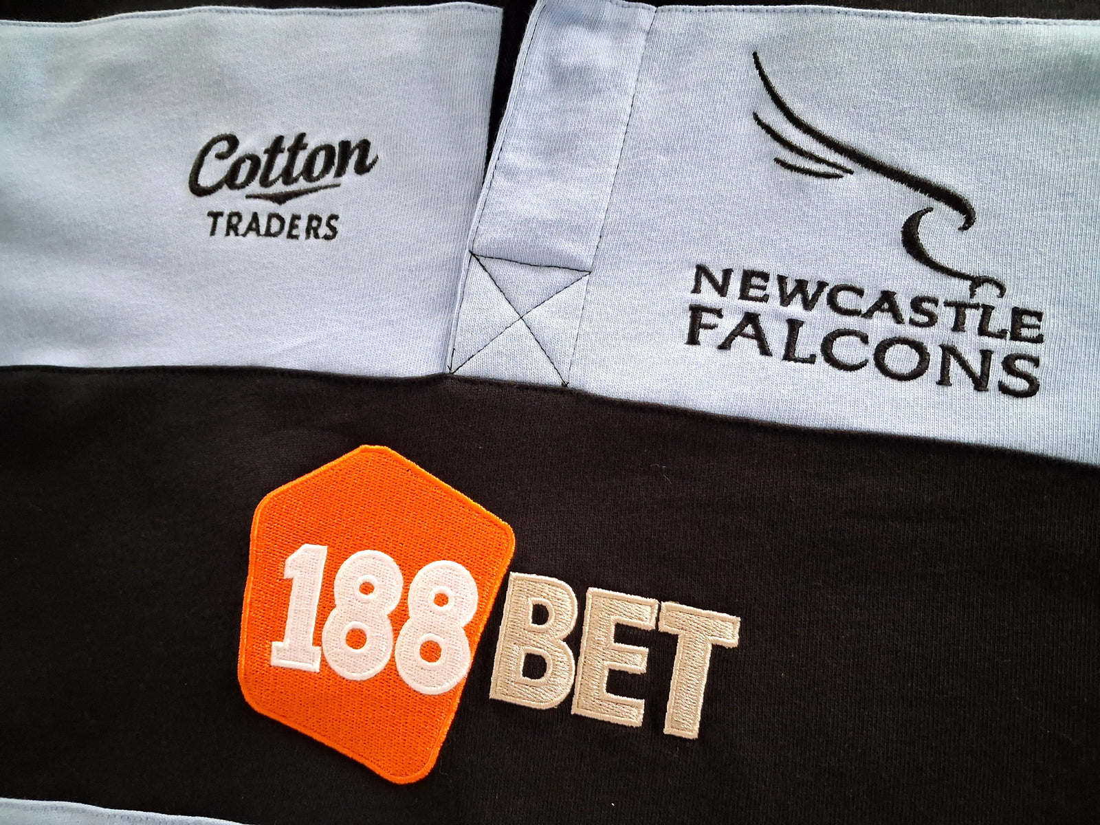 2010/11 Newcastle Falcons European Rugby Shirt (M)