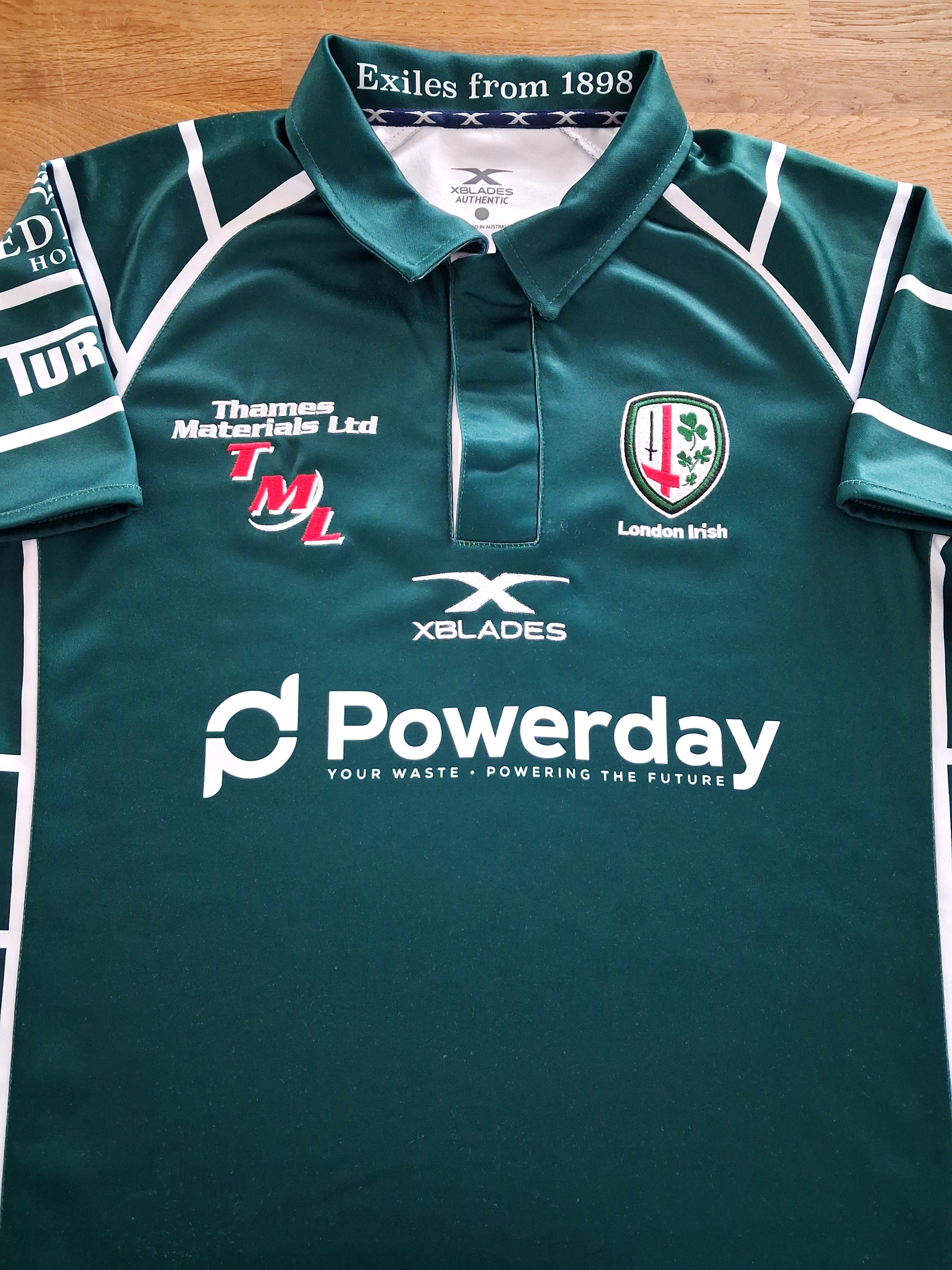 2017/18 London Irish Home Rugby Shirt
