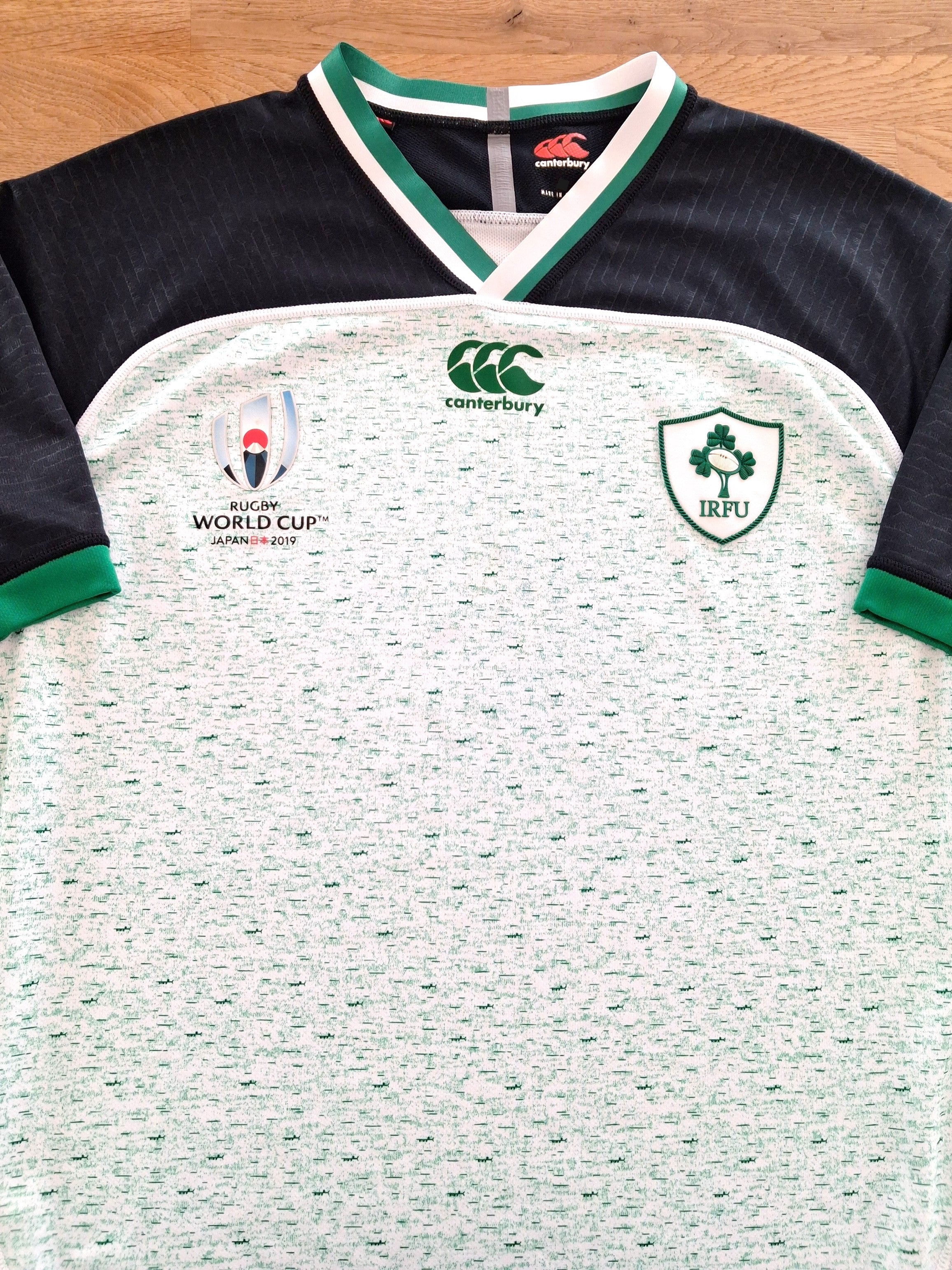 2019 Ireland Away World Cup Rugby Shirt