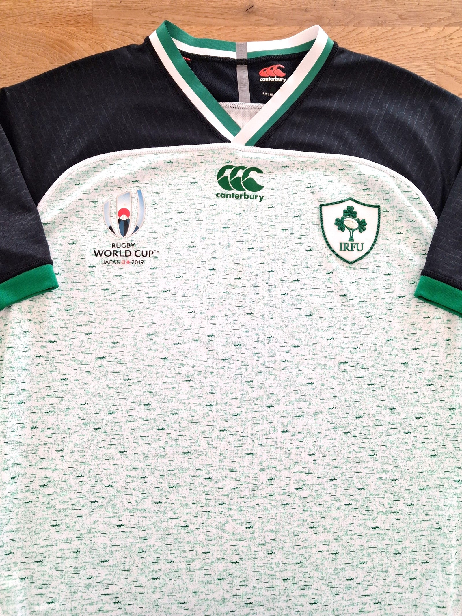 2019 Ireland Away World Cup Rugby Shirt