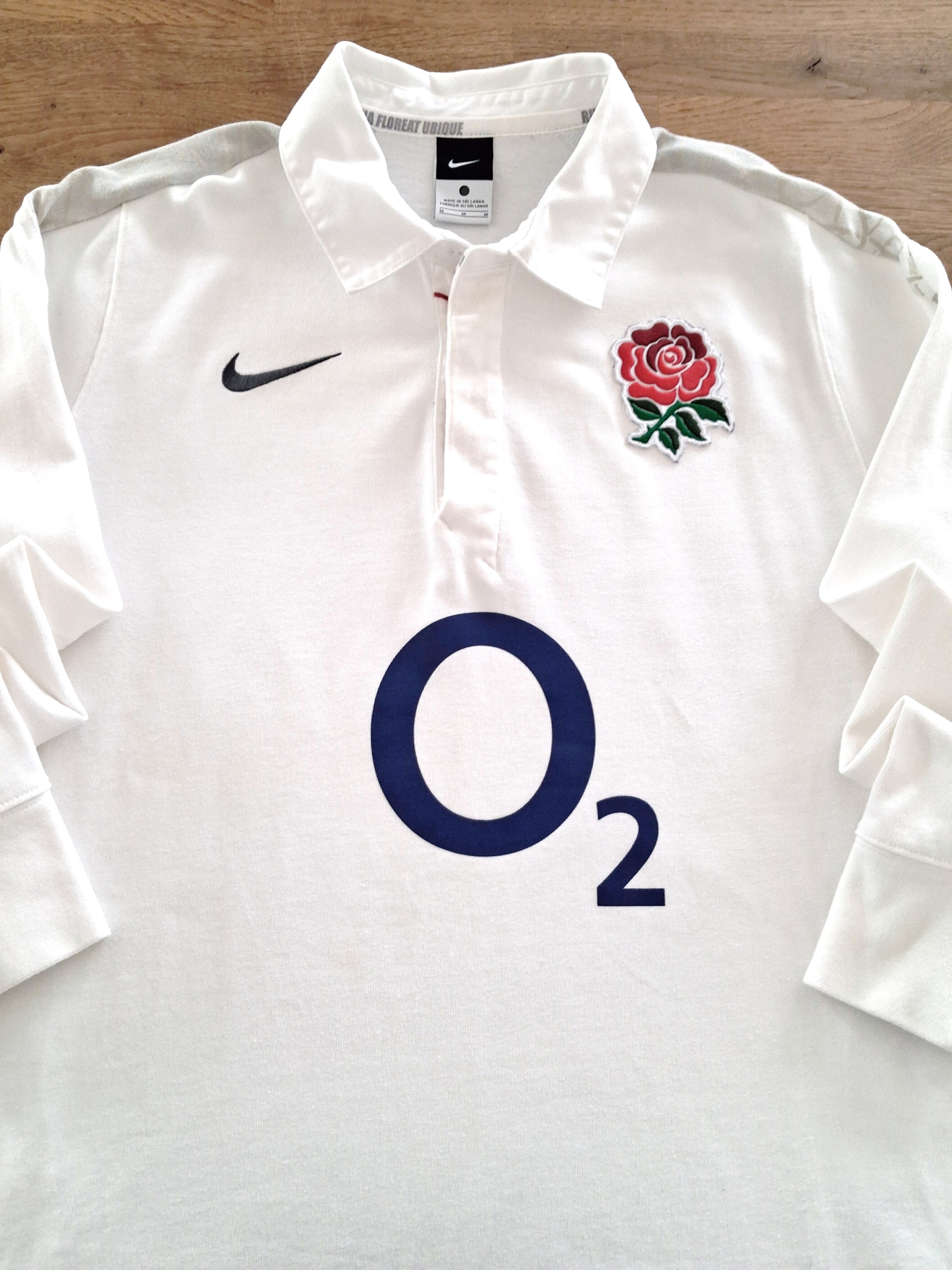 2010/11 England Home Rugby Shirt. (XXL)
