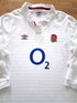 2023/24 England Home 'Traditional' Woman's Long sleeve Rugby Shirt