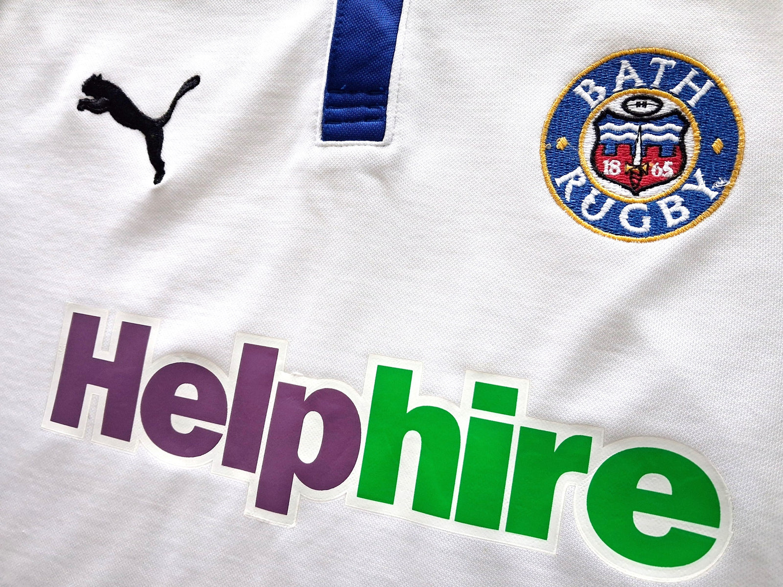 2006/07 Bath Away Pro-Fit Rugby Shirt. (L)
