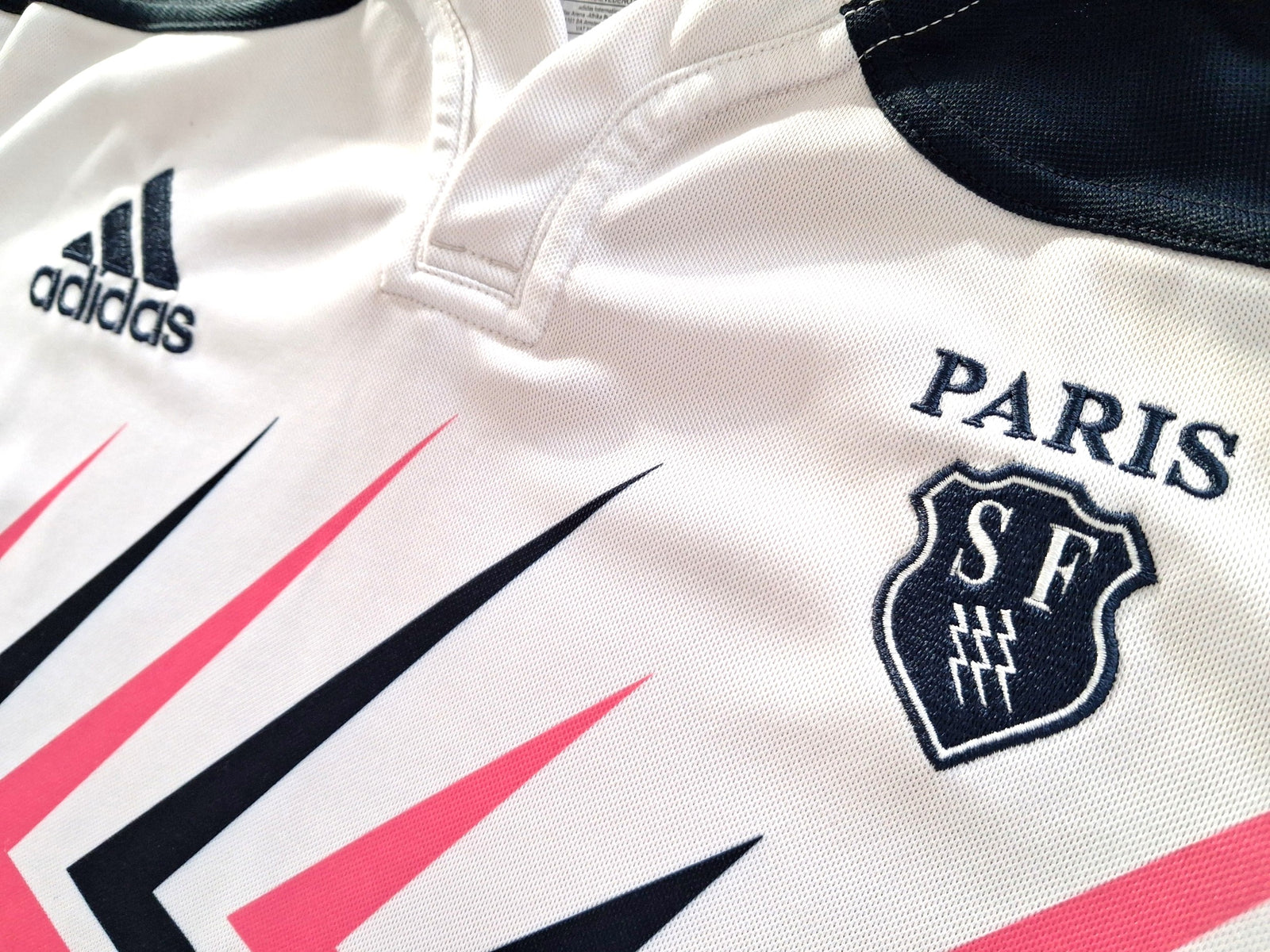 2014/15 Stade Français Home Rugby Shirt (L)