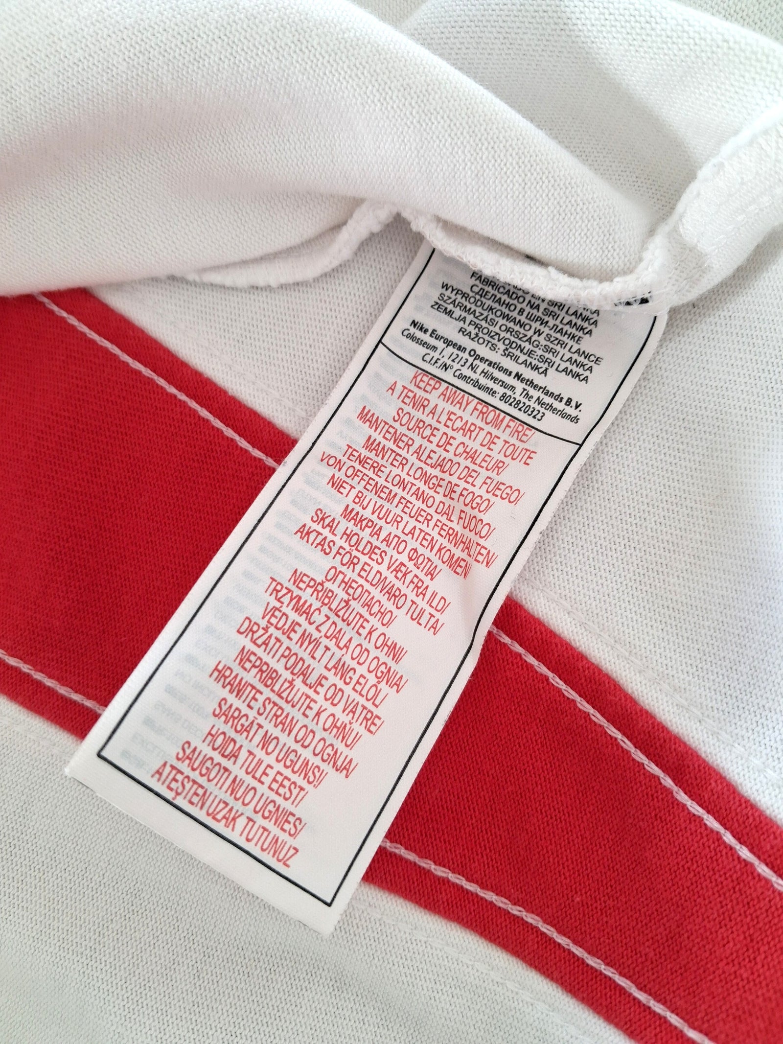 2002/03 England Home Rugby Shirt. (M)