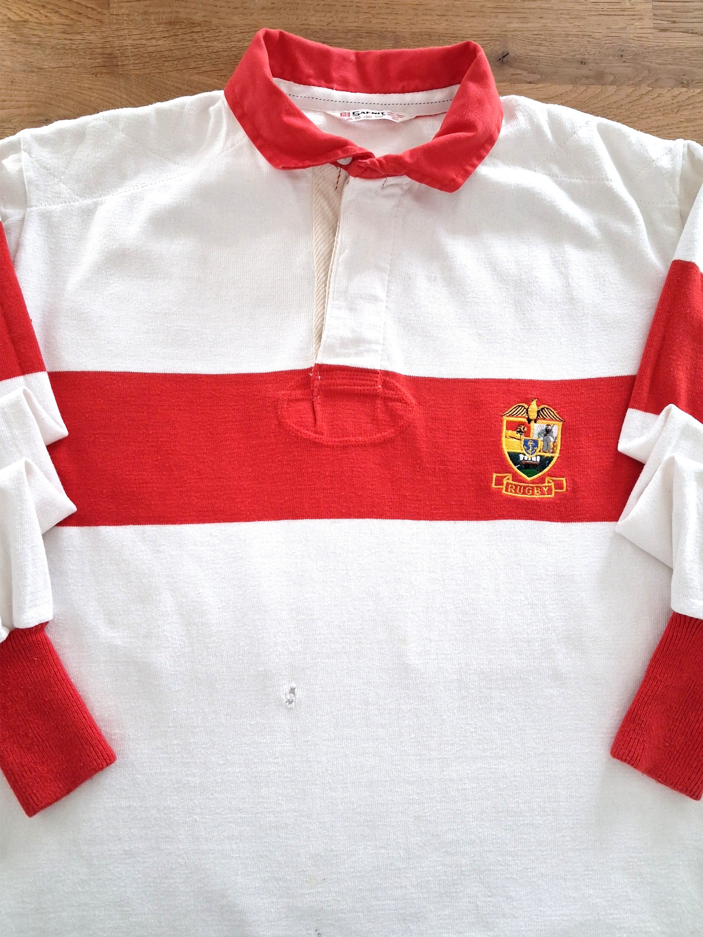 1986/87 Transvaal Home Match Worn Rugby Shirt #20