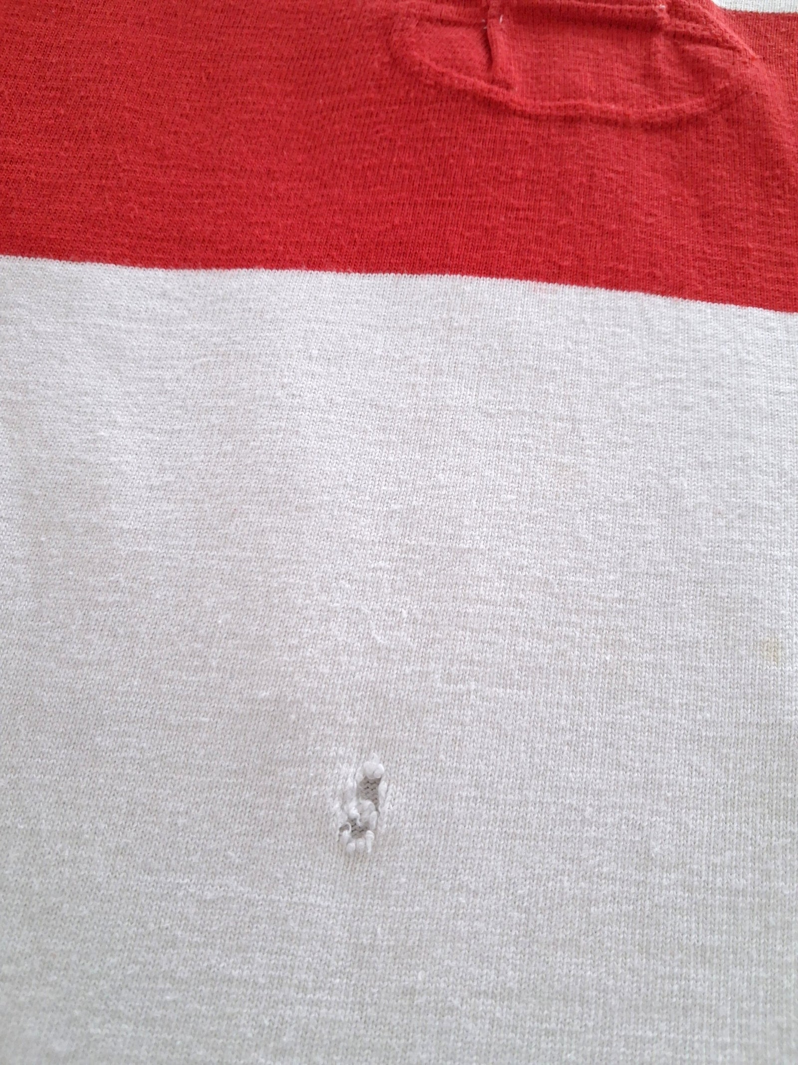 1986/87 Transvaal Home Match Worn Rugby Shirt #20 (L)