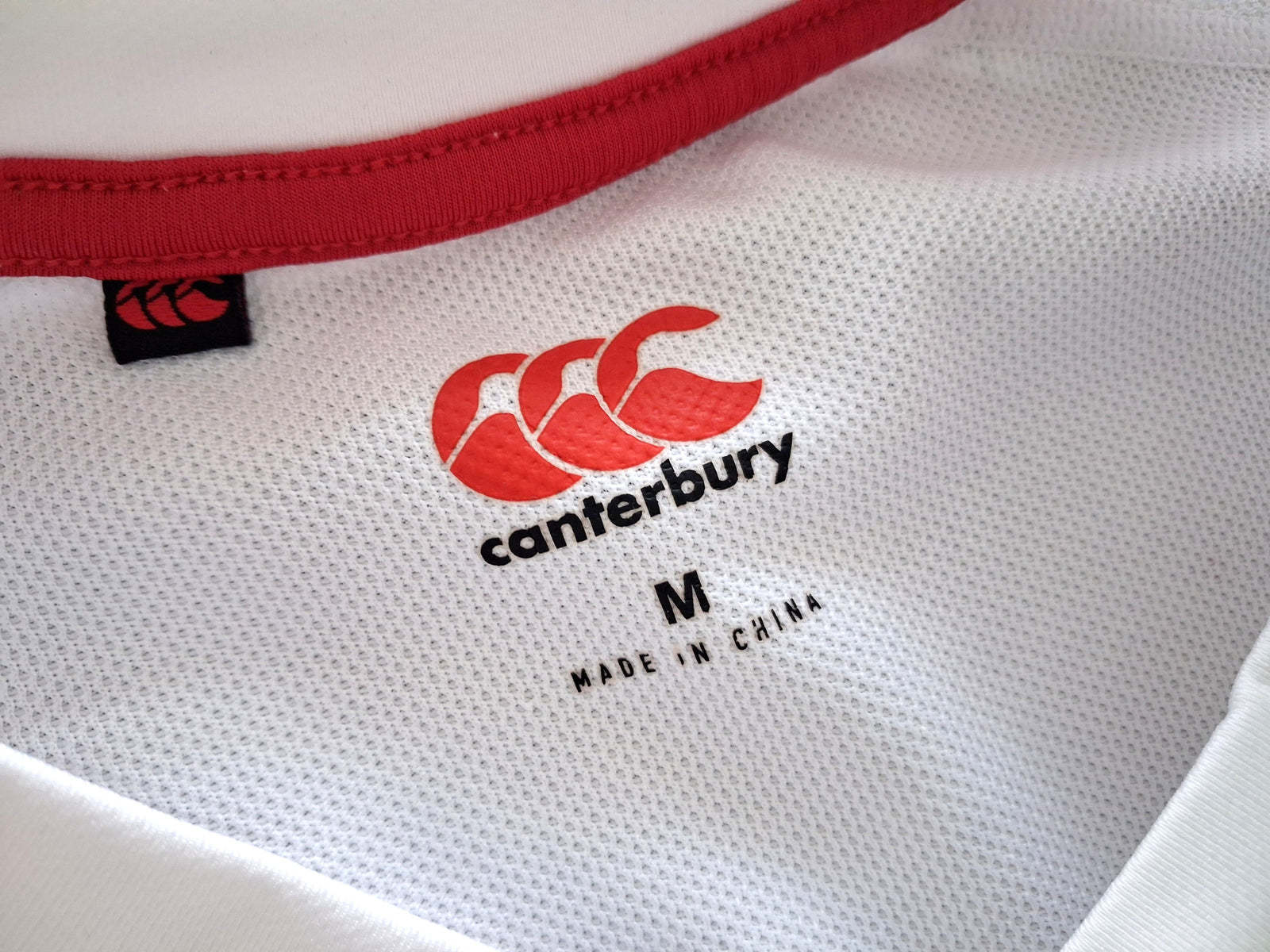 2018/19 England Home Vapodri Rugby Shirt (M)
