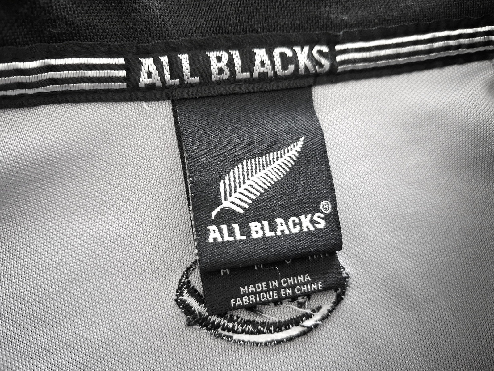 2003 New Zealand Away Rugby Shirt (M)