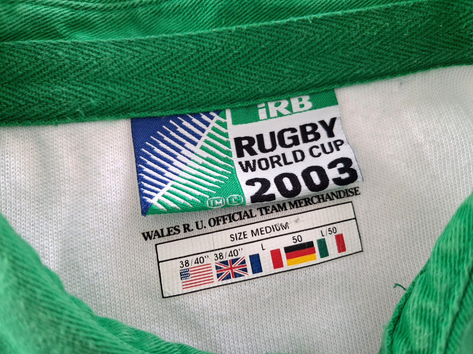 2003 Wales Away World Cup Rugby Shirt (M)