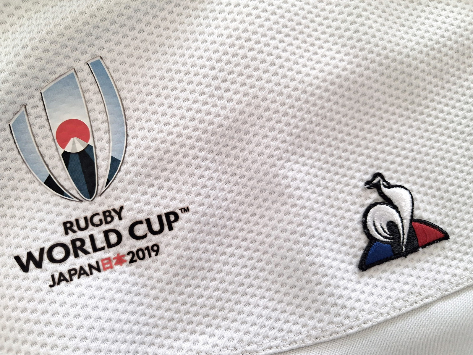 2019 France Away World Cup Pro-Fit Rugby Shirt (L)