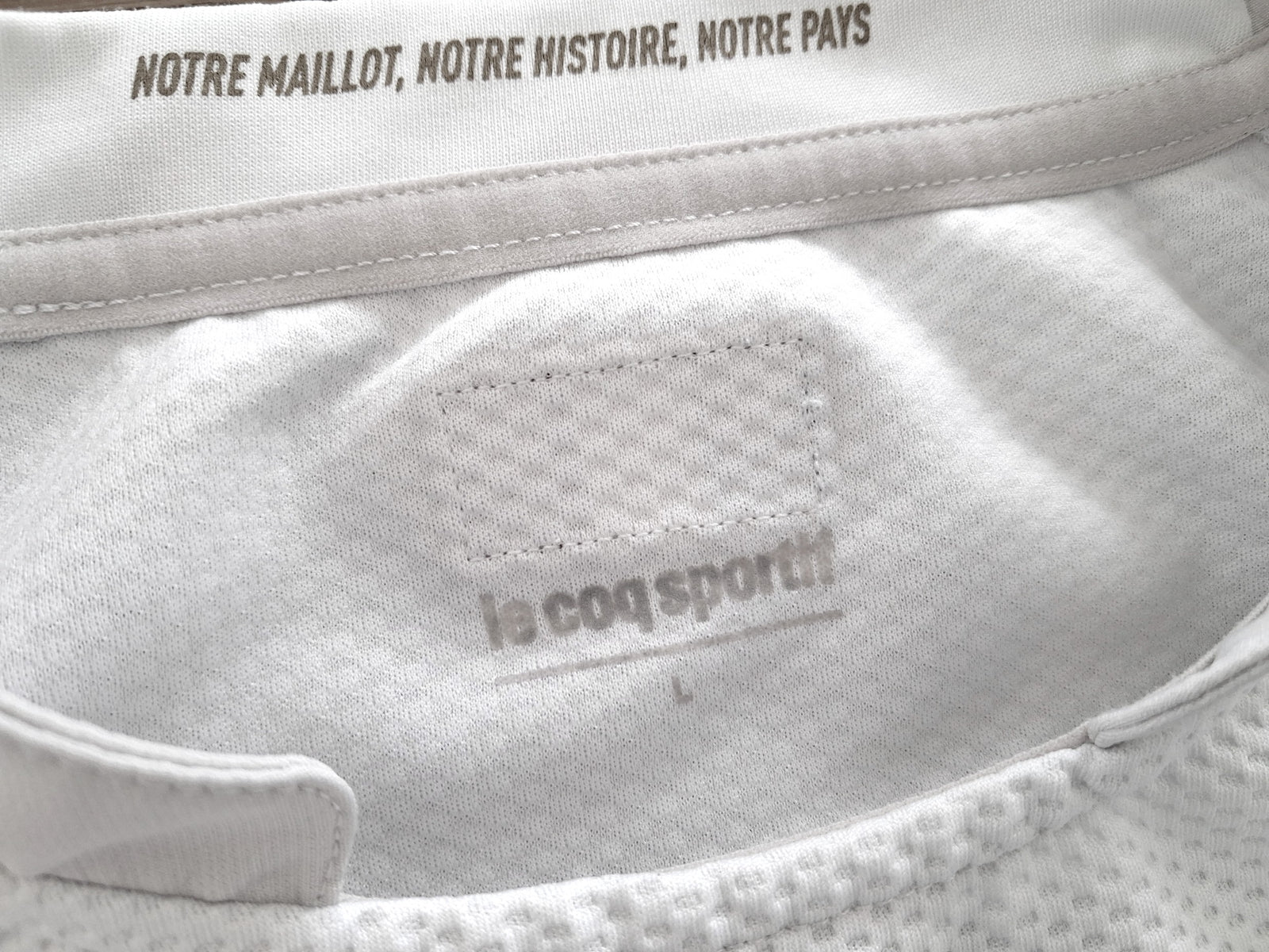 2019 France Away World Cup Pro-Fit Rugby Shirt (L)