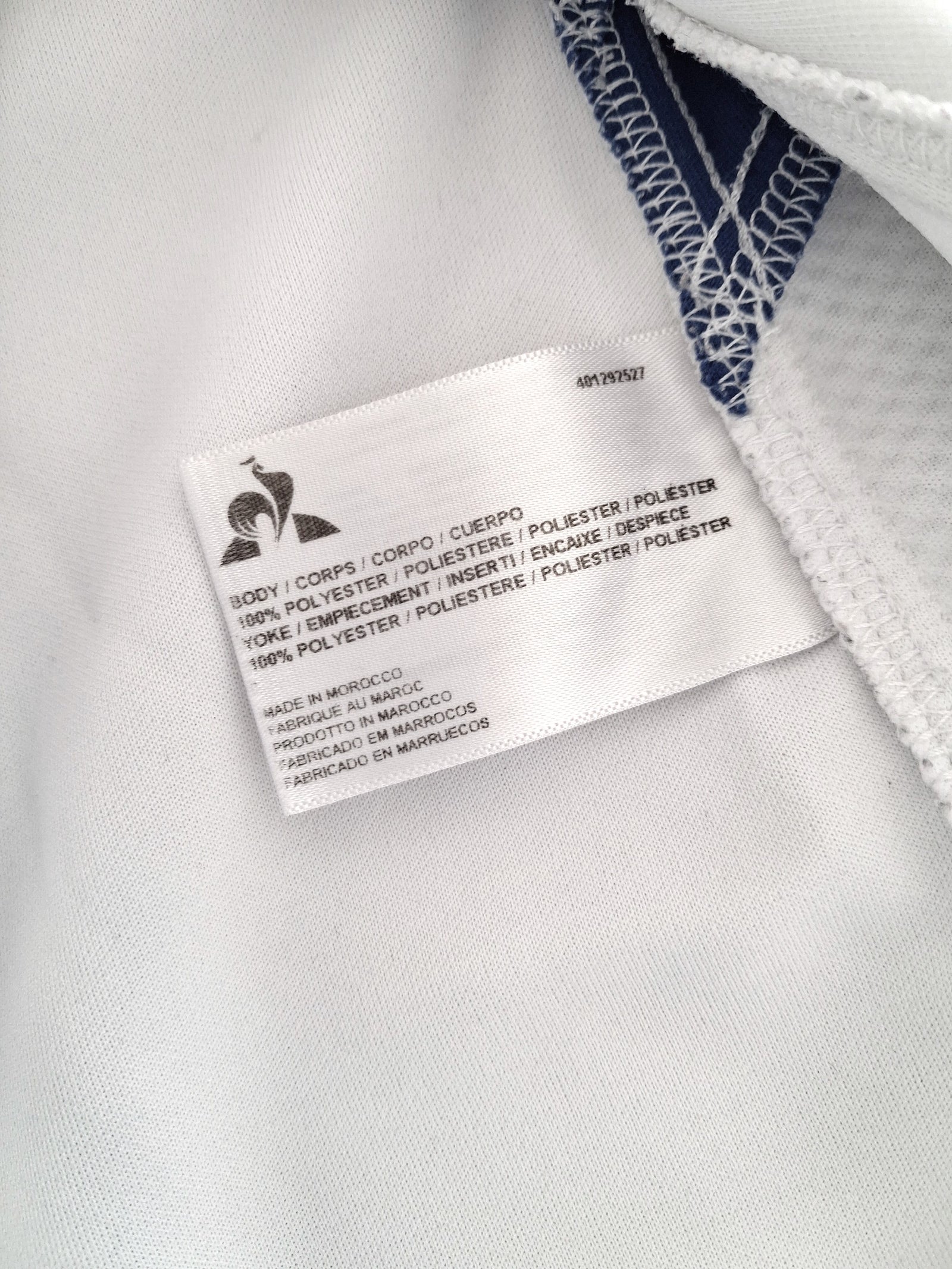 2019 France Away World Cup Pro-Fit Rugby Shirt (L)