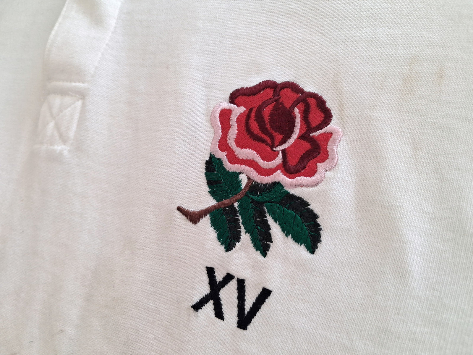 1978 England Home Match Worn (vs Argentina) Rugby Shirt #11 (Slemen) (L)
