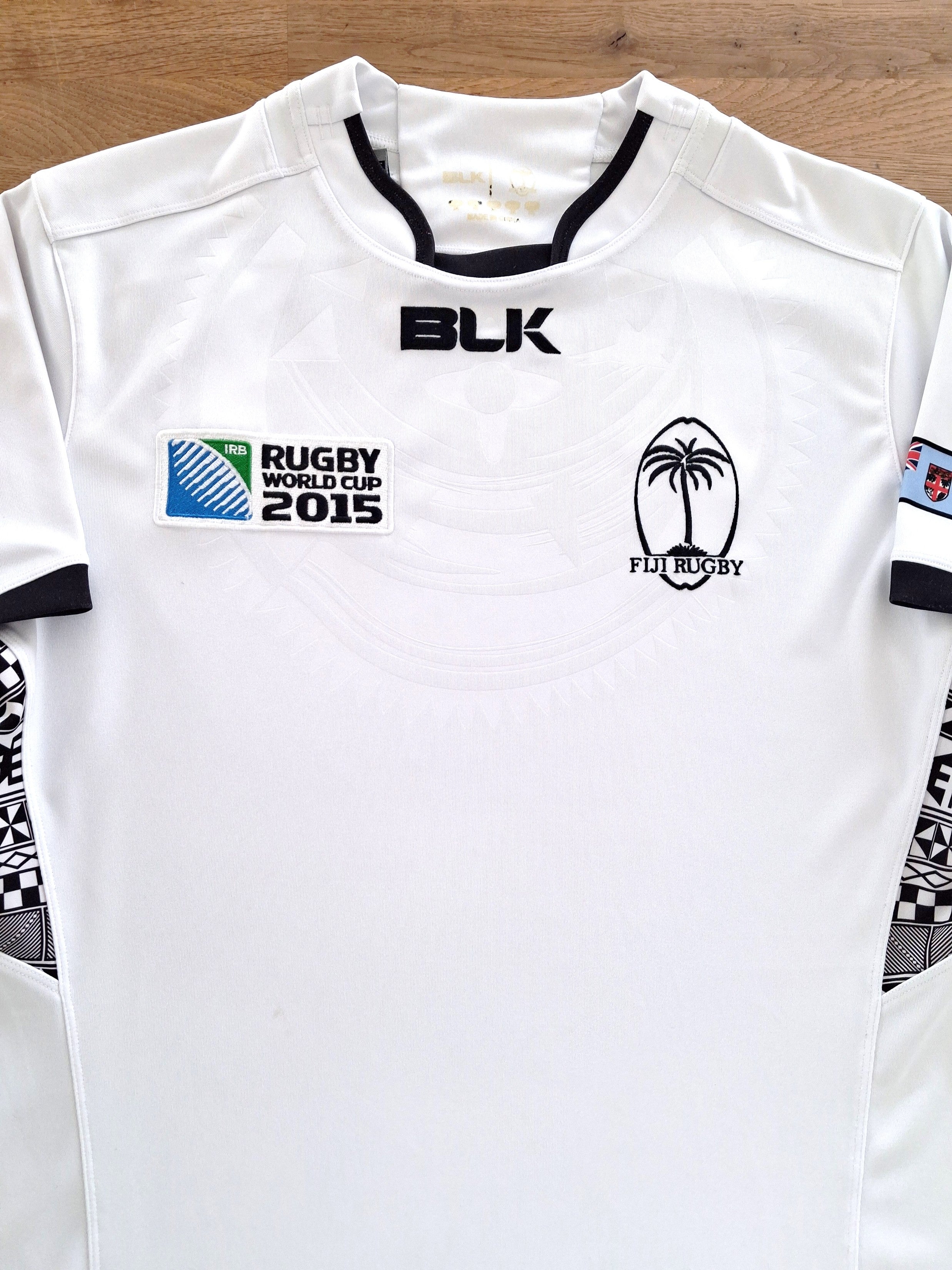 2015 Fiji Home World Cup Rugby Jersey