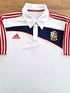 2009 British & Irish Lions Polo Rugby Training Shirt - White (XXL)