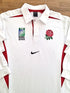 2003 England Home World Cup Long Sleeve Rugby Shirt