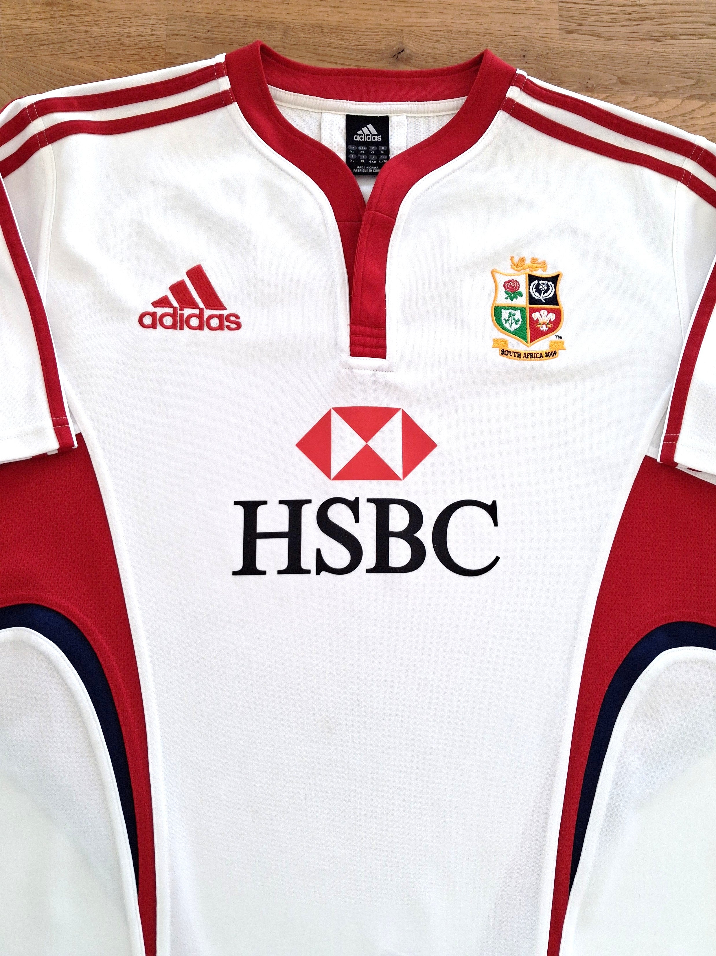 2009 British & Irish Lions Training Shirt - White
