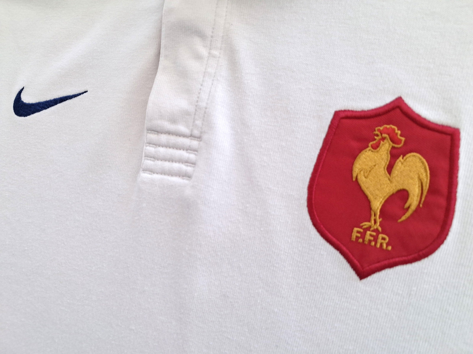 2001/02 France Away Rugby Shirt. (XL)