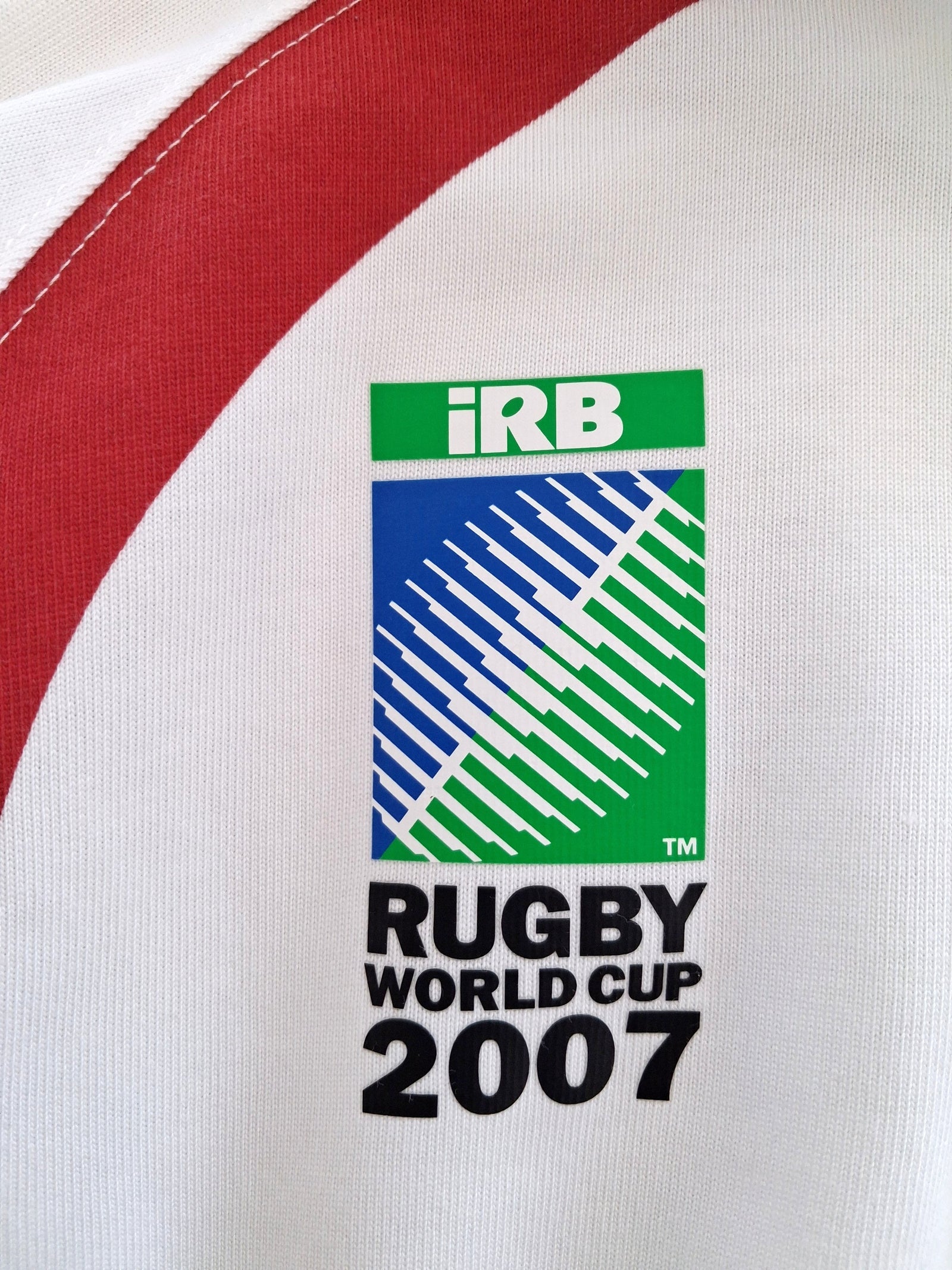 2007 England Home World Cup Rugby Shirt. (XXL)