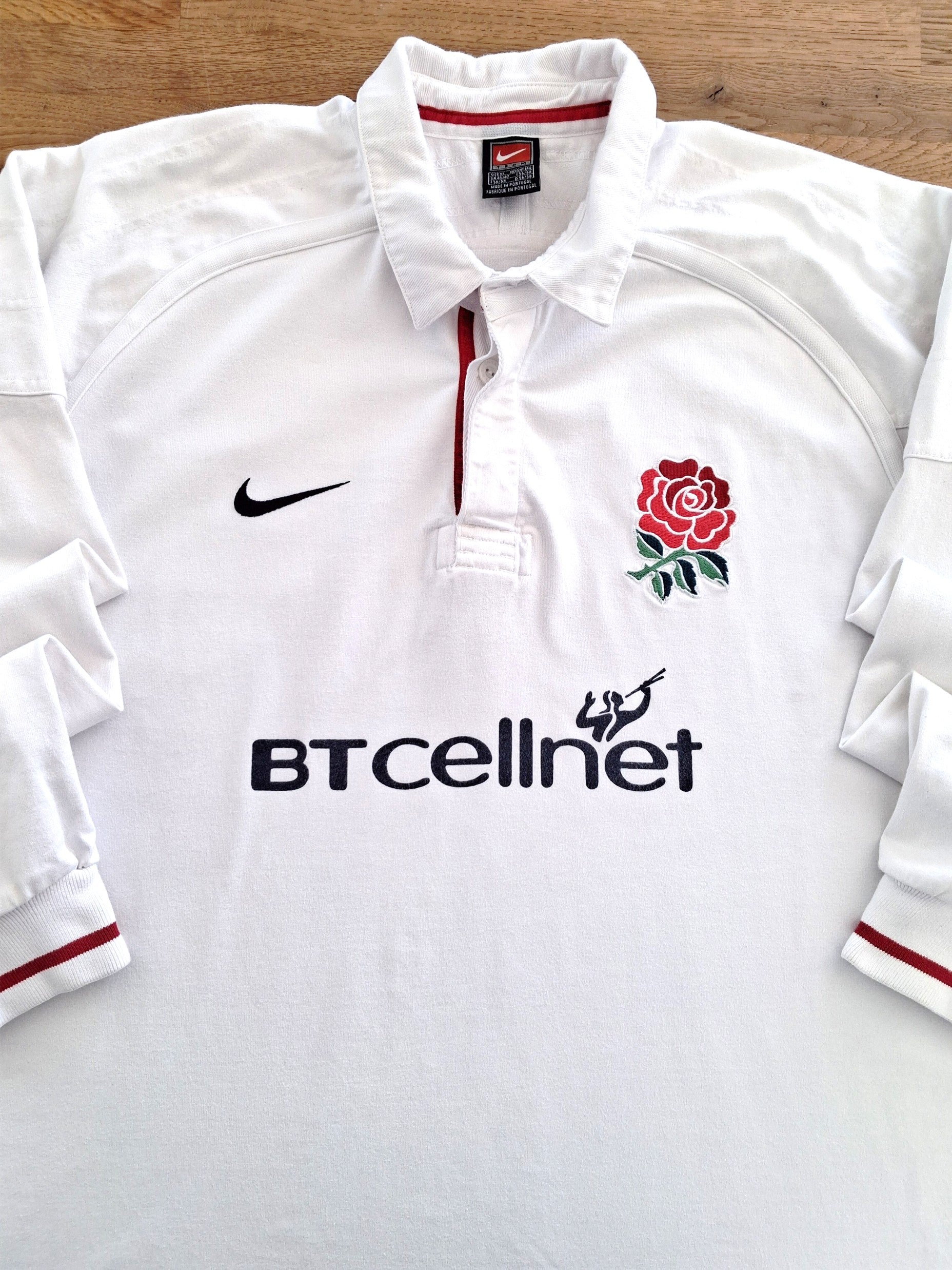 1999/00 England Home Player Issue Rugby Shirt. (XL)